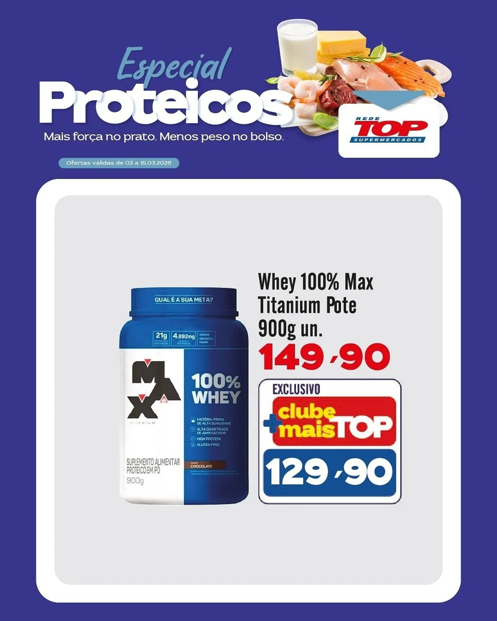 Encarte de Encarte Rede Top 3 de março até 15 de março 2026 - Pagina 1
