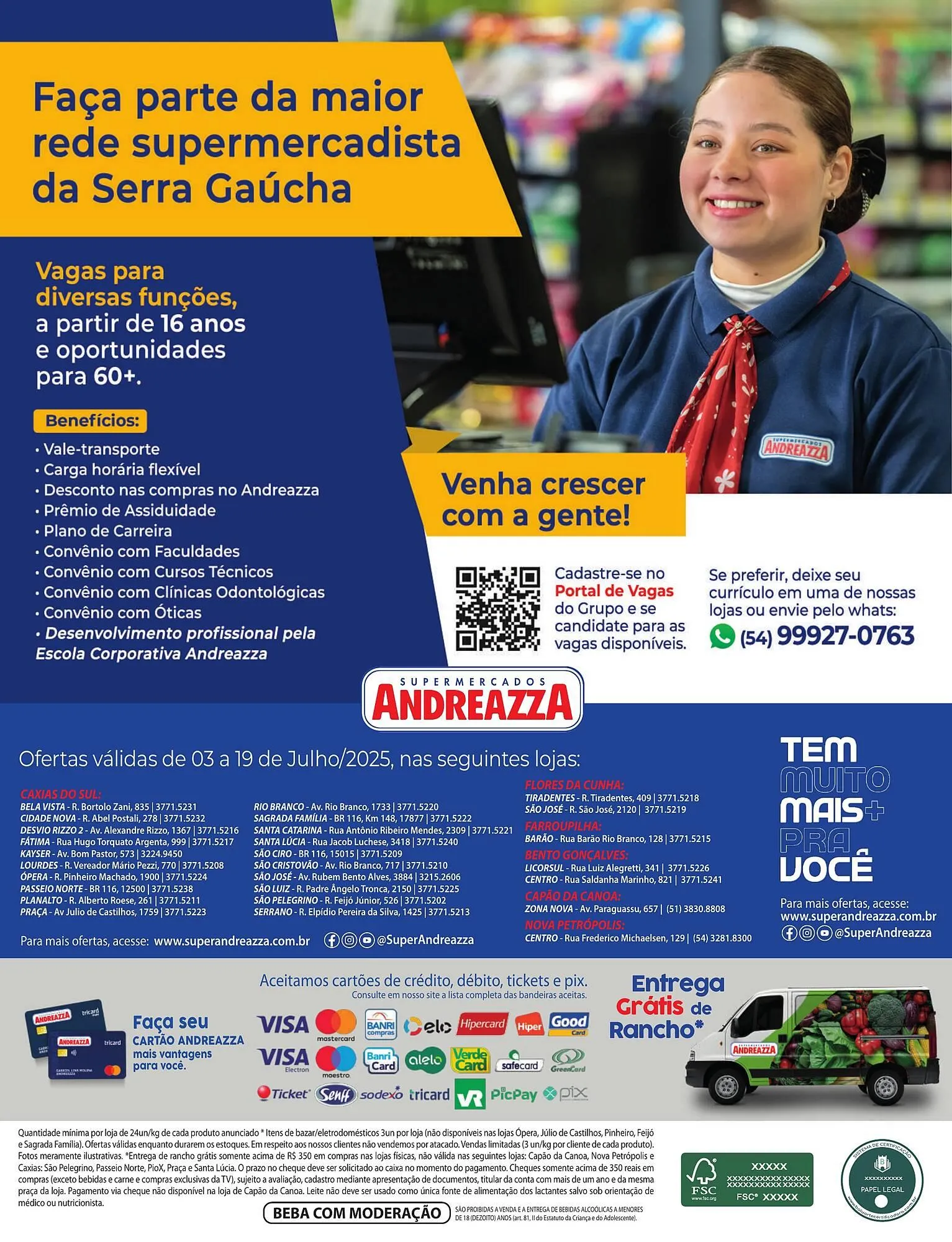 Encarte de Catálogo Supermercados Andreazza 16 de julho até 19 de julho 2025 - Pagina 24