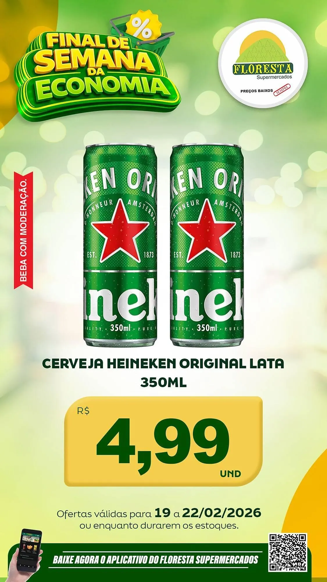 Encarte de Catálogo Floresta Supermercados 19 de fevereiro até 22 de fevereiro 2026 - Pagina 34