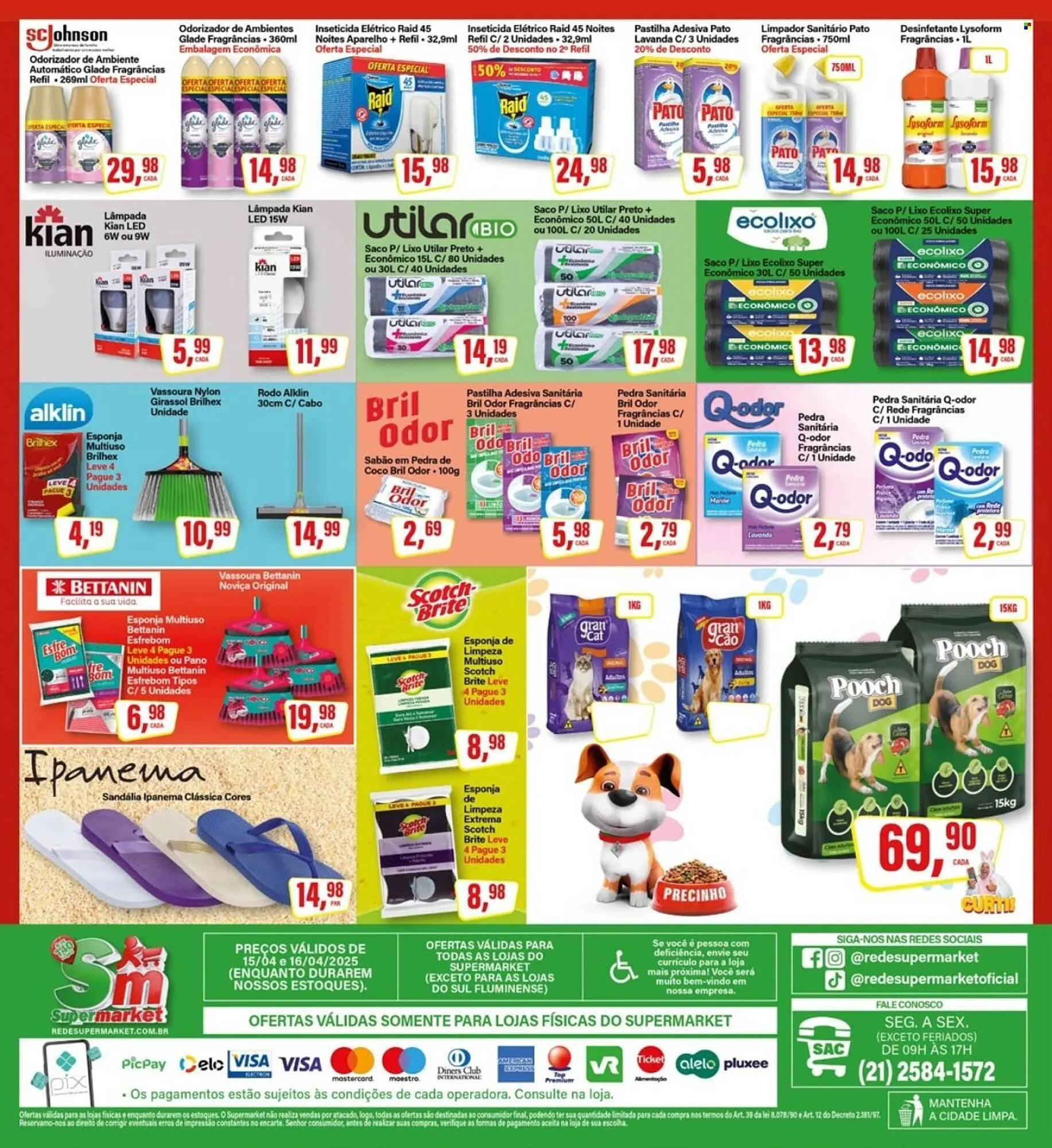 Encarte de Catálogo Rede Supermarket 15 de abril até 16 de abril 2025 - Pagina 17