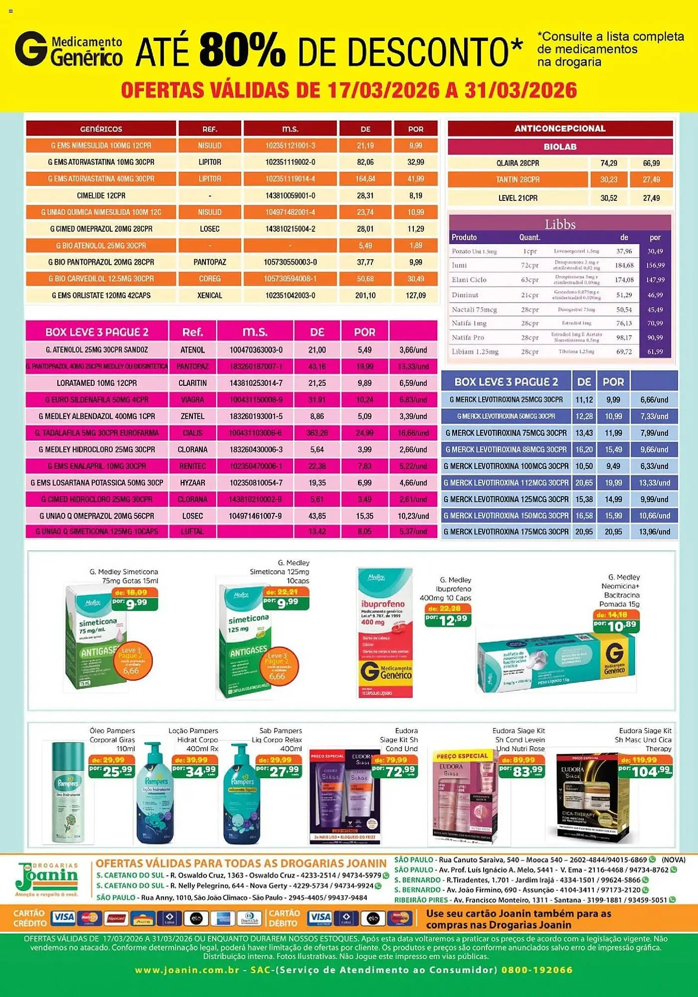 Encarte de Catálogo Supermercados Joanin 17 de março até 31 de março 2026 - Pagina 2