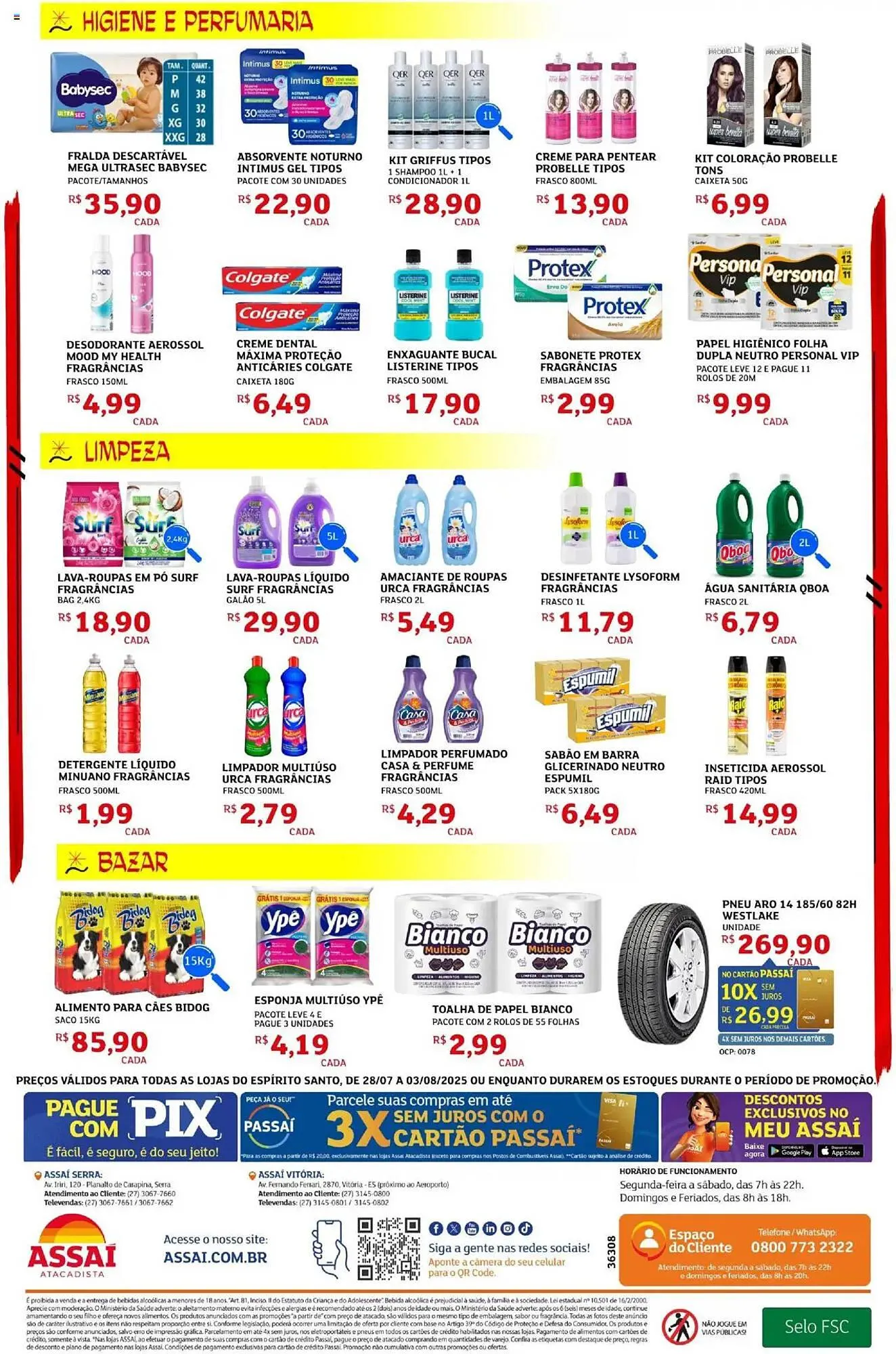 Encarte de Catálogo Assaí Atacadista 28 de julho até 3 de agosto 2025 - Pagina 4