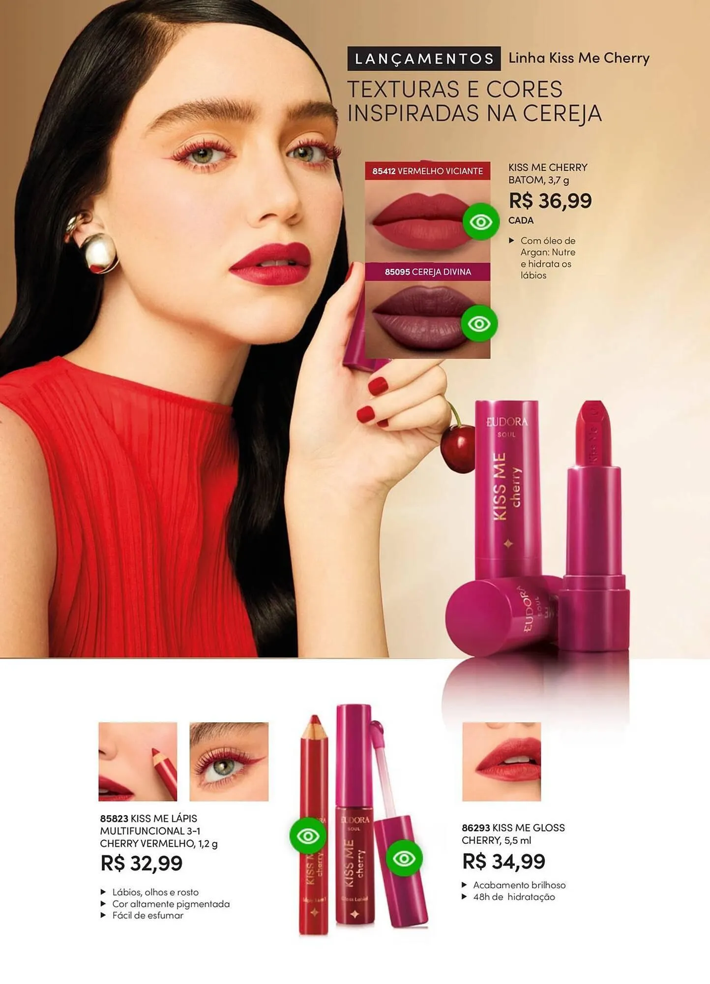 Encarte de Catálogo Eudora 4 de junho até 30 de junho 2025 - Pagina 50