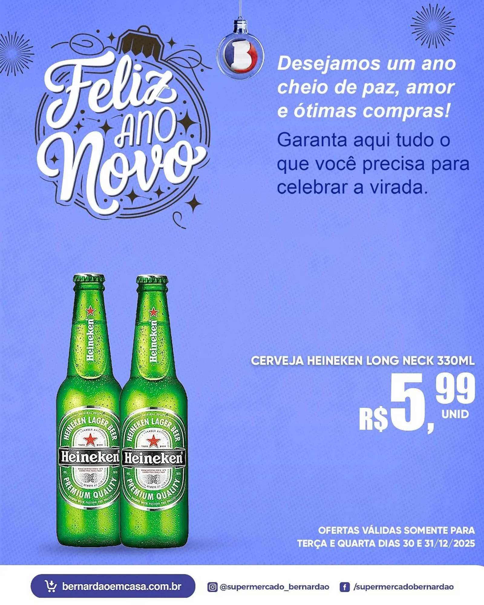 Encarte de Catálogo Supermercado Bernardão 30 de dezembro até 31 de dezembro 2025 - Pagina 4