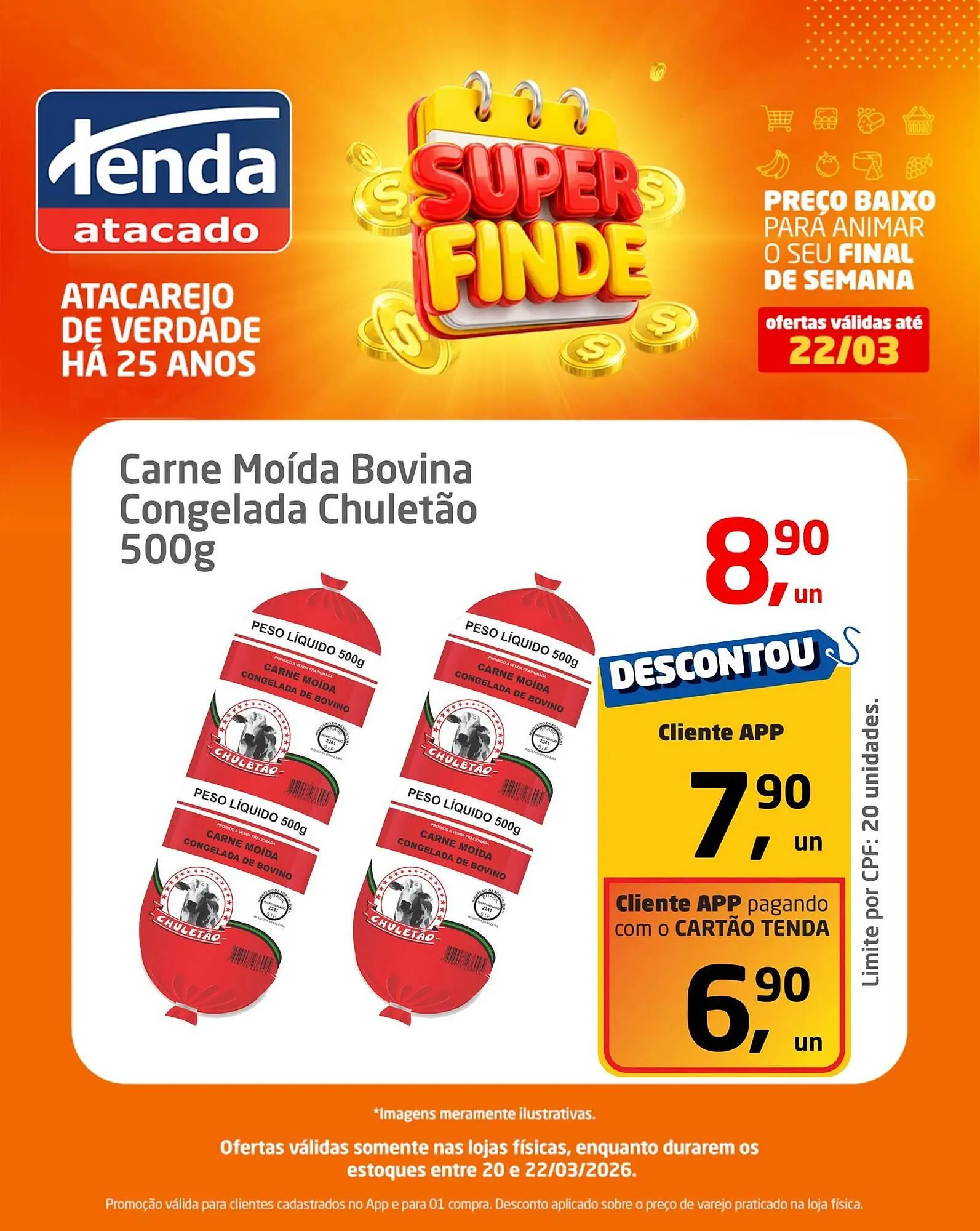 Encarte de Folheto Tenda Atacado 20 de março até 22 de março 2026 - Pagina 4