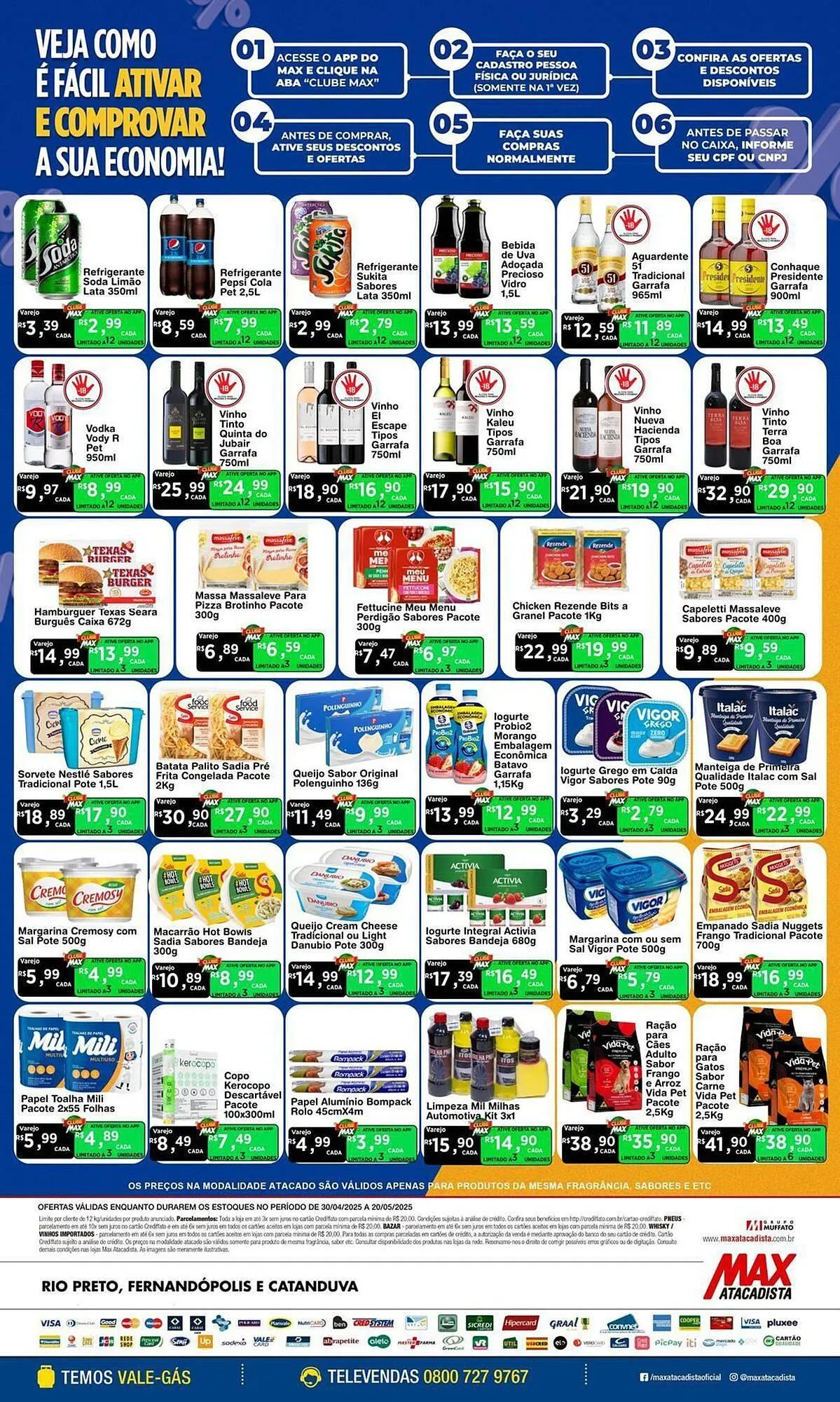 Encarte de Catálogo Max Atacadista 4 de maio até 20 de maio 2025 - Pagina 6