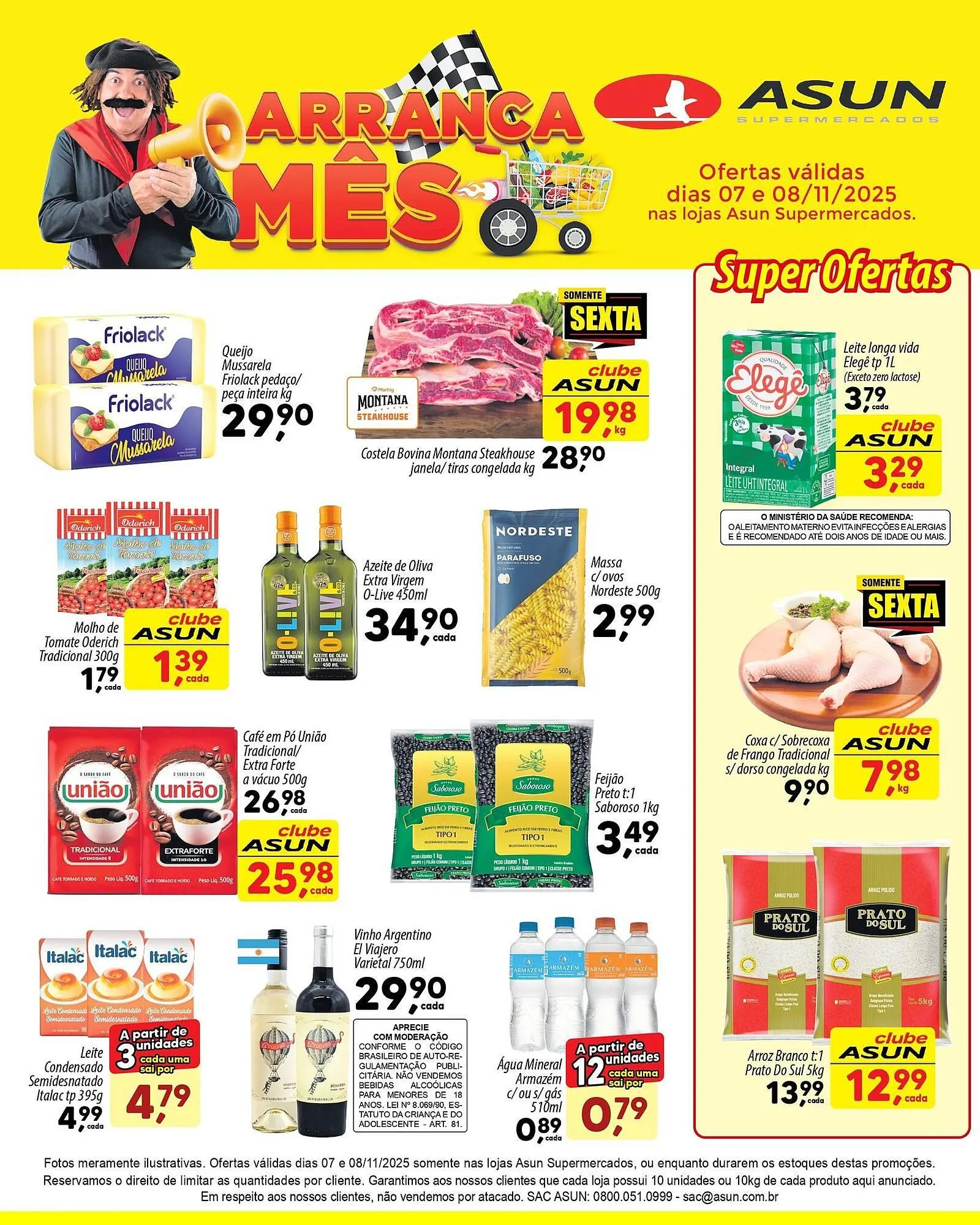 Encarte de Encarte Asun 7 de novembro até 8 de novembro 2025 - Pagina 1