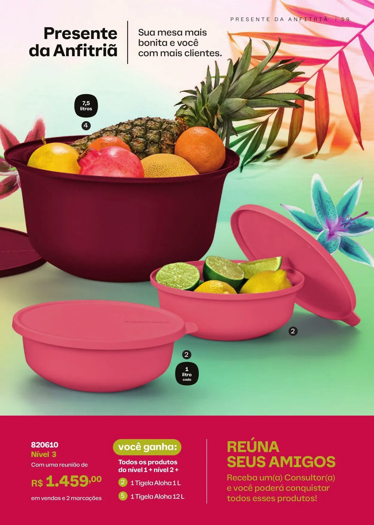 Encarte de Tupperware 1 de maio até 31 de maio 2025 - Pagina 59