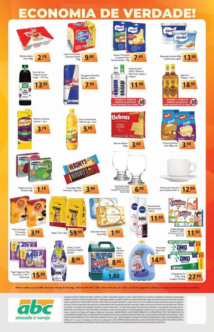 Encarte de Oferta Semanal Atacados - Formiga Supermercados ABC 27 de maio até 1 de junho 2024 - Pagina 2