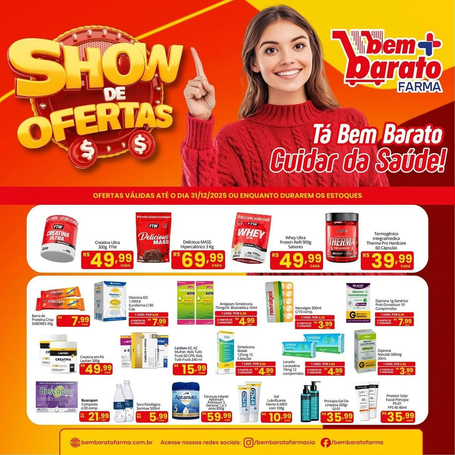 Encarte de Catálogo Supermercado Bem Barato 24 de dezembro até 31 de dezembro 2025 - Pagina 1