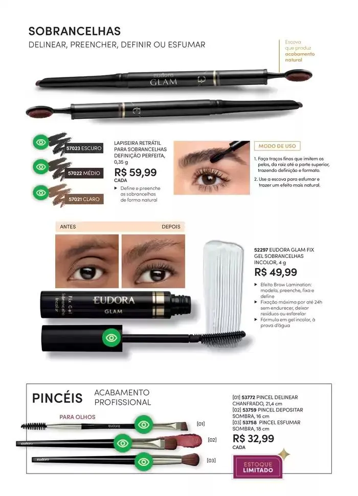 Encarte de Eudora Ciclo 05 12 de março até 12 de abril 2025 - Pagina 60