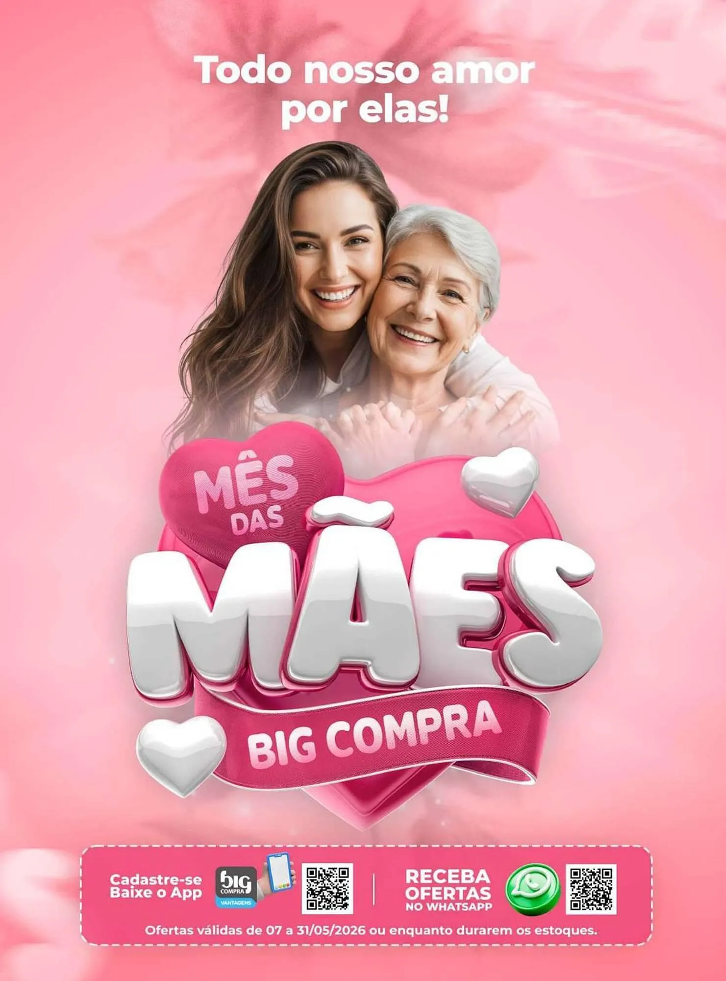 Encarte de Catálogo Supermercados Big Compra 7 de maio até 31 de maio 2026 - Pagina 1