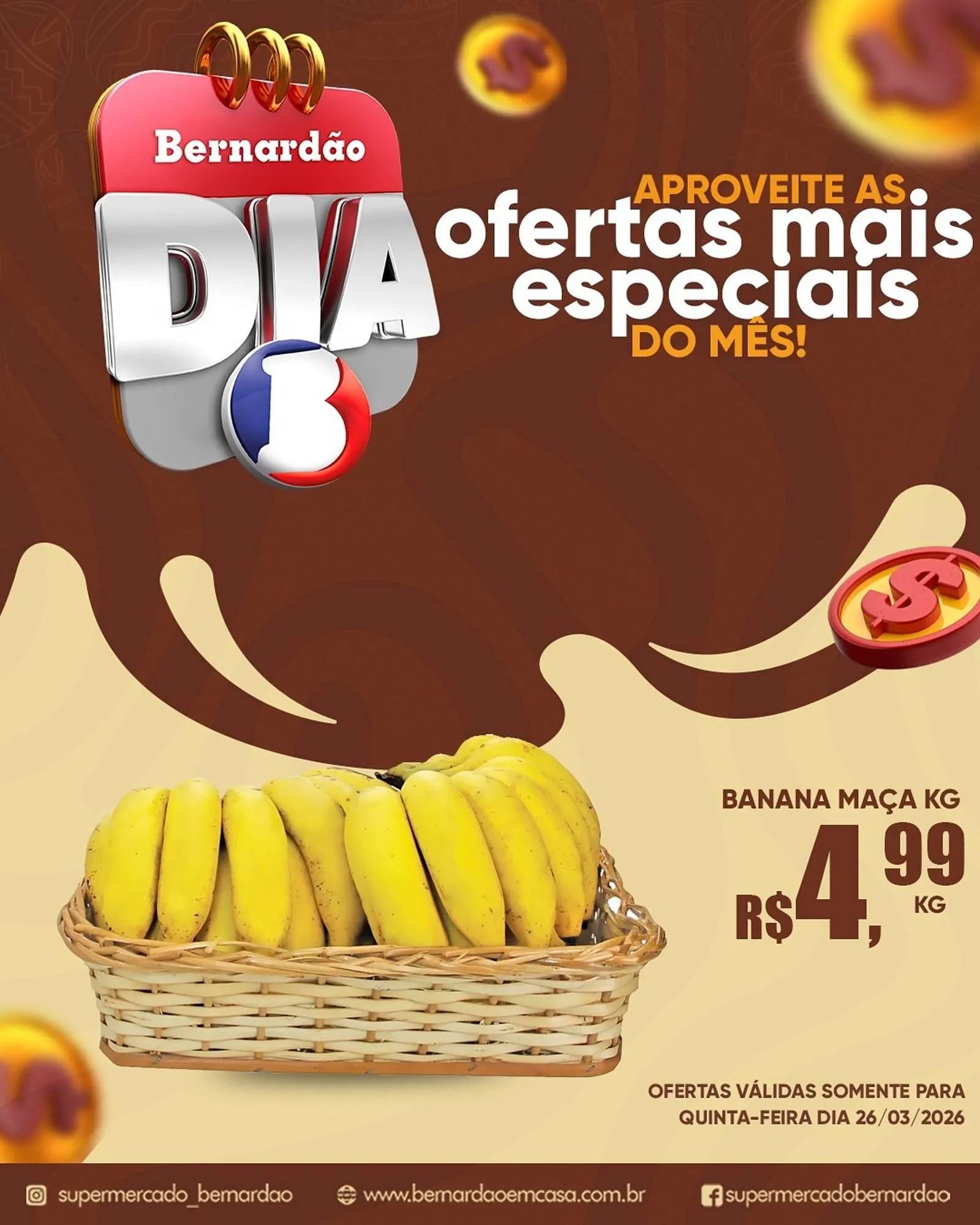 Encarte de Catálogo Supermercado Bernardão 26 de março até 26 de março 2026 - Pagina 5