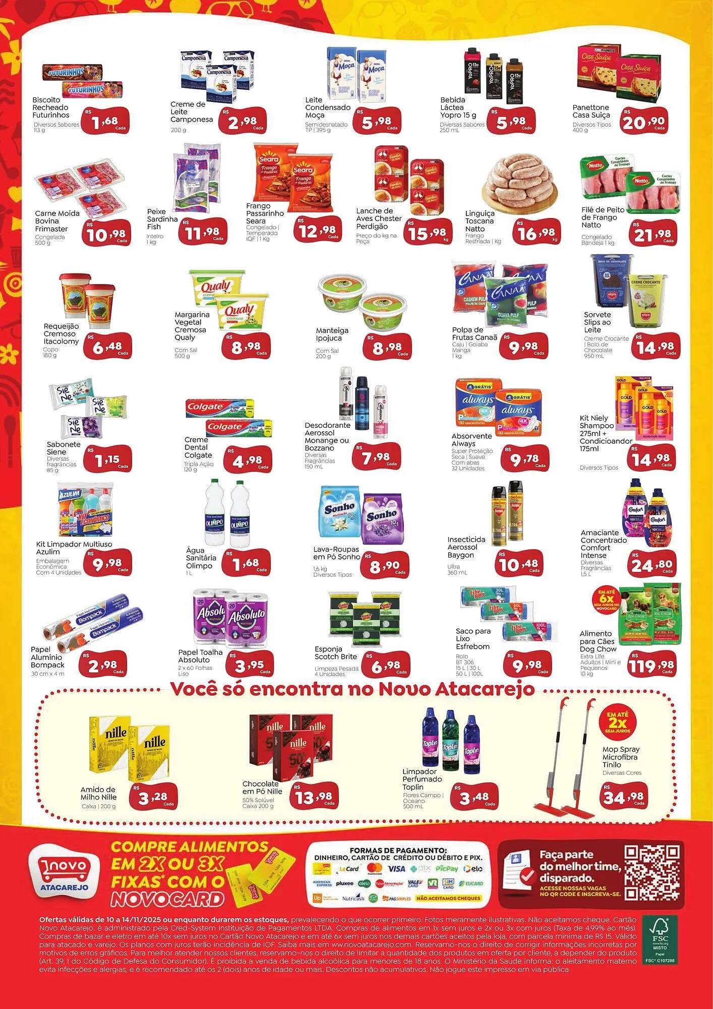 Encarte de Folheto Novo Atacarejo 10 de novembro até 14 de novembro 2025 - Pagina 2