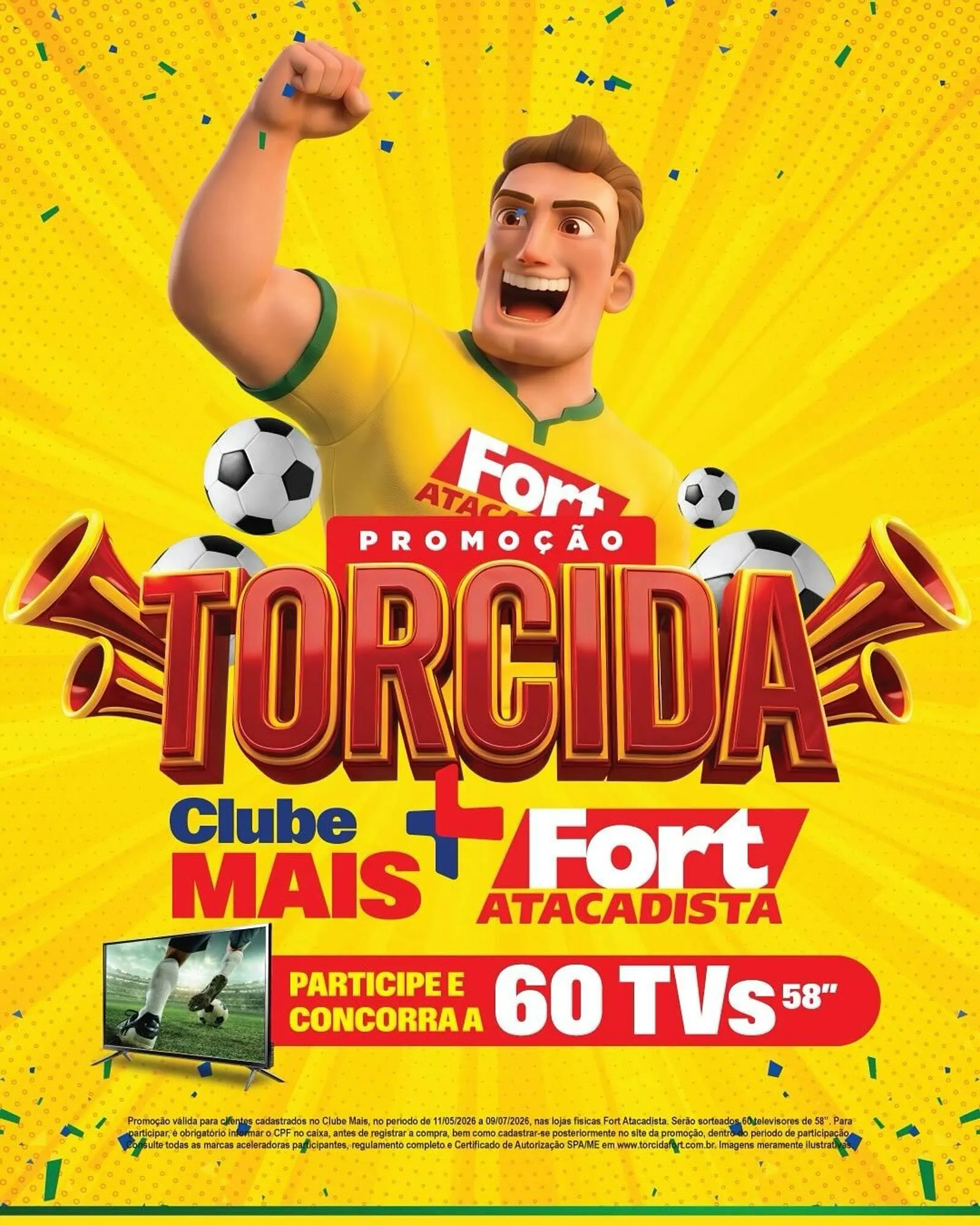 Encarte de Tabloide Fort Atacadista 11 de maio até 9 de junho 2026 - Pagina 1