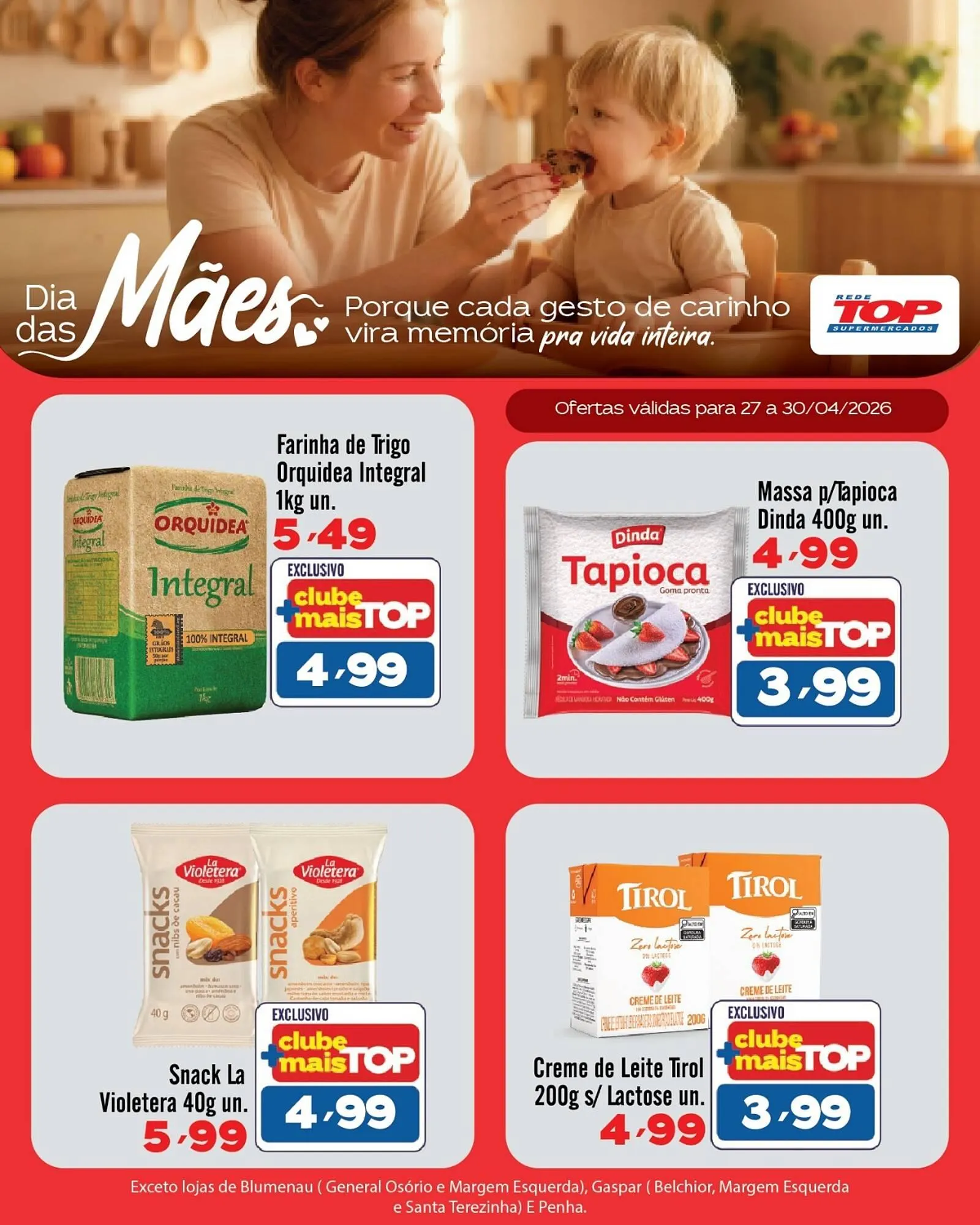 Encarte de Encarte Rede Top 27 de abril até 30 de abril 2026 - Pagina 3