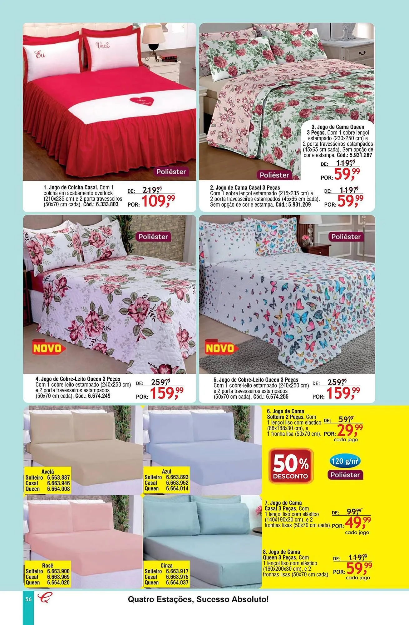 Encarte de Revista Quatro Estações 16 de janeiro até 28 de fevereiro 2026 - Pagina 52