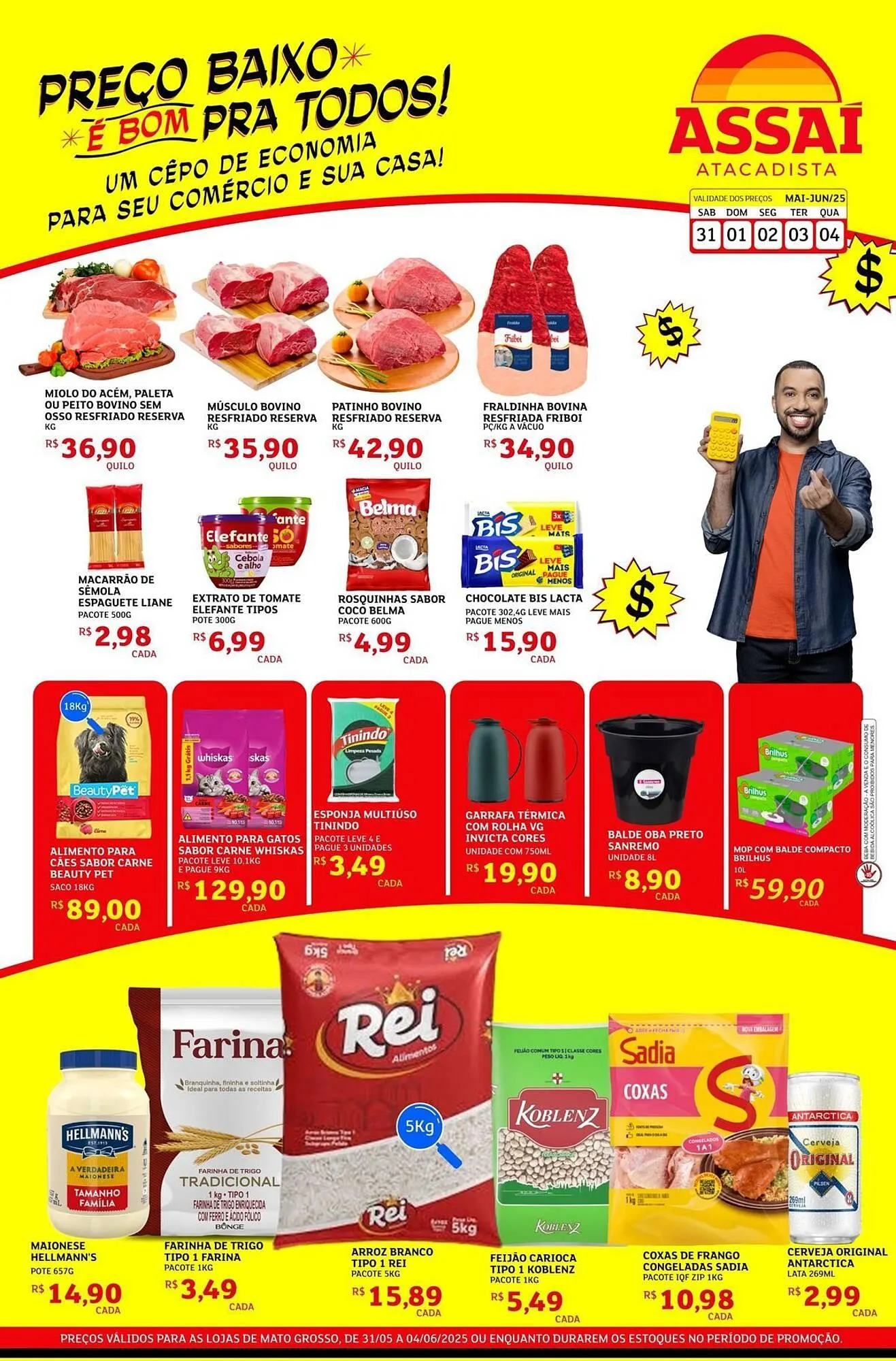 Encarte de Catálogo Assaí Atacadista 31 de maio até 4 de junho 2025 - Pagina 1