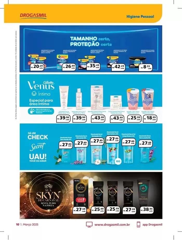 Encarte de Março de 2025 10 de março até 31 de março 2025 - Pagina 10