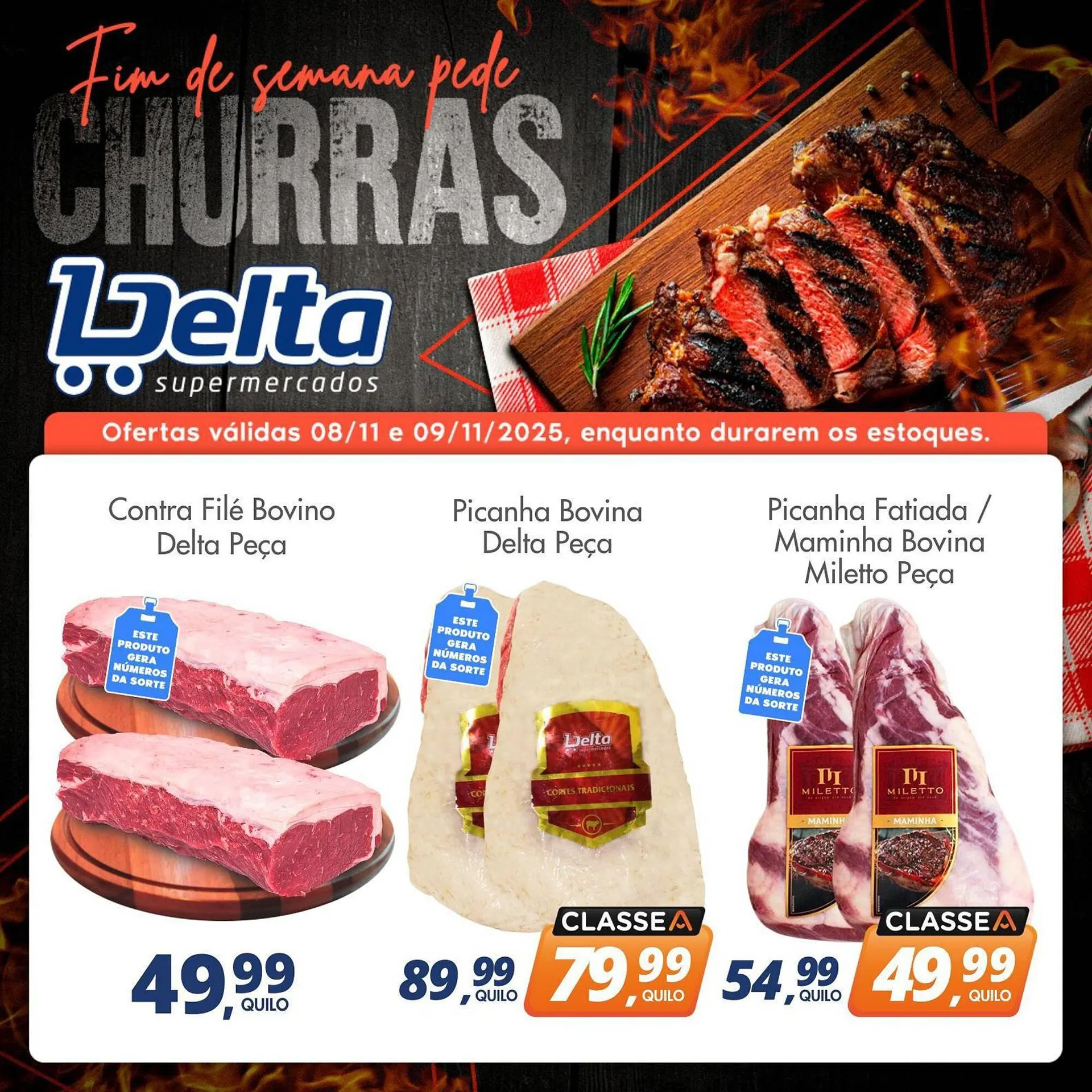 Encarte de Catálogo Delta Supermercados 8 de novembro até 9 de novembro 2025 - Pagina 1