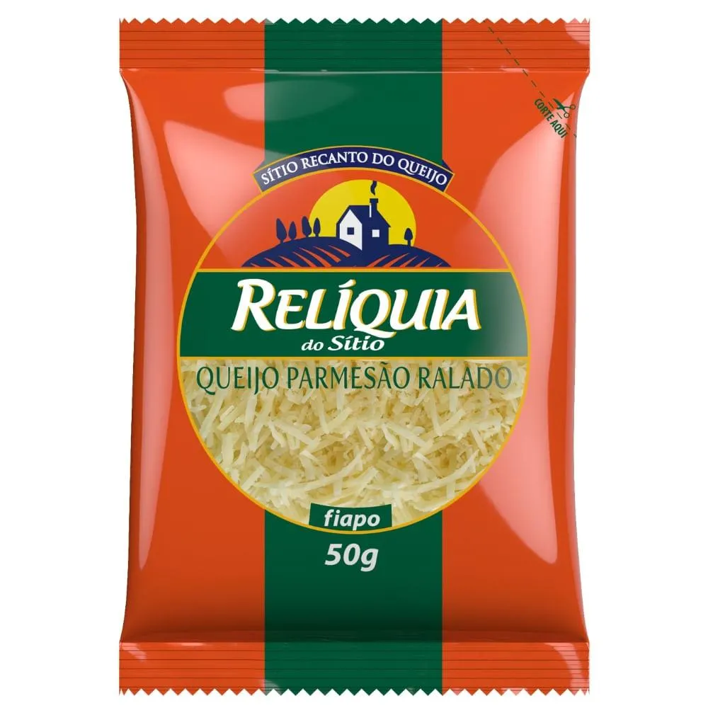 Queijo Parmesão Reliquia Sitio 50g Ralado