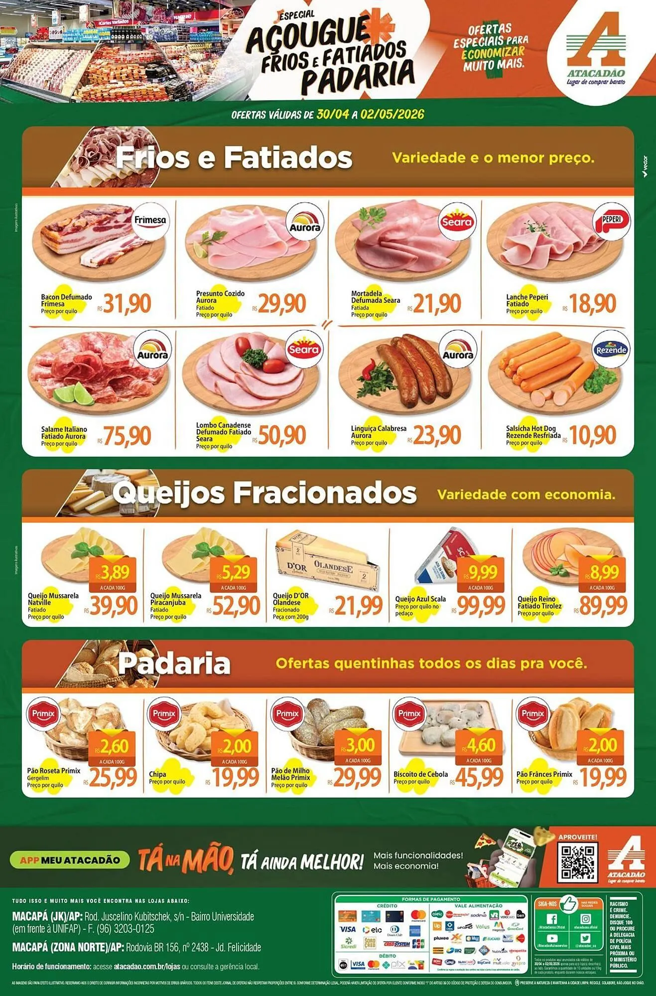 Encarte de Folheto Atacadão 30 de abril até 2 de maio 2026 - Pagina 2