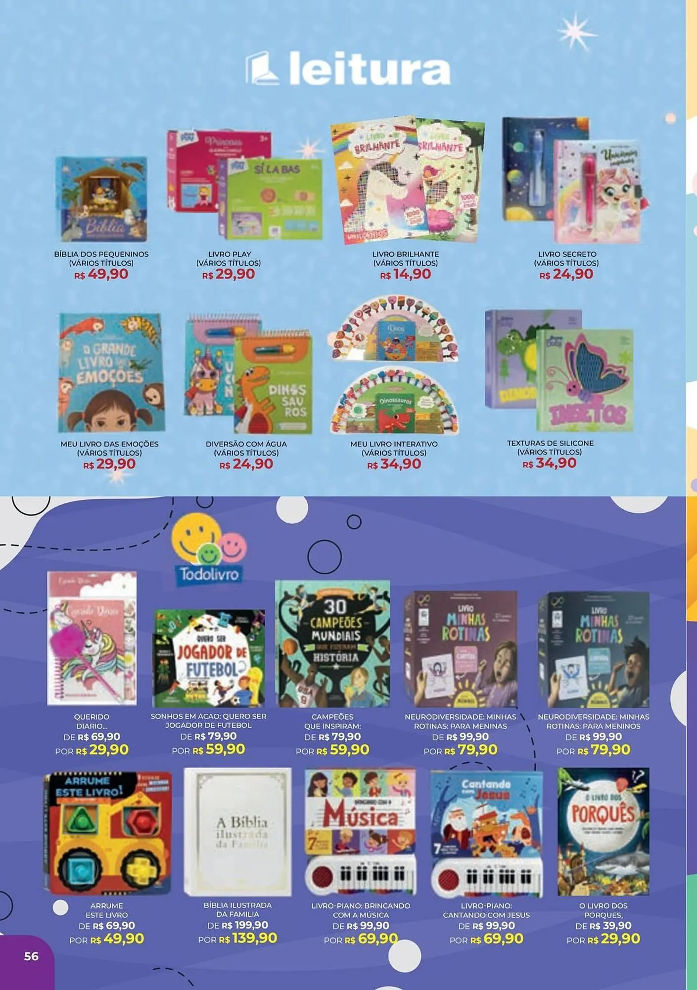 Encarte de Catálogo Livraria Leitura 3 de novembro até 28 de dezembro 2025 - Pagina 56