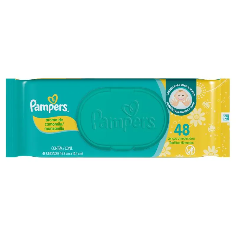 LENCO UMED PAMPERS CAMOMILA 48UN