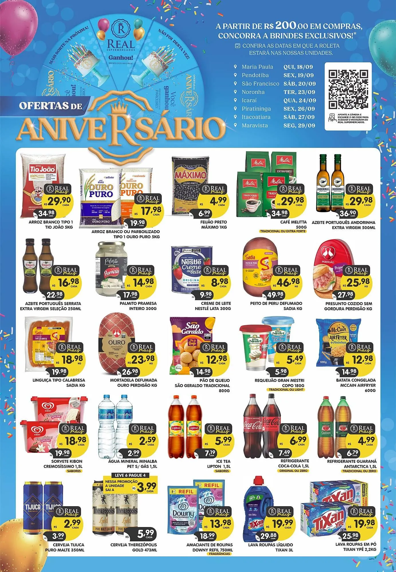Encarte Supermercados Real - 1