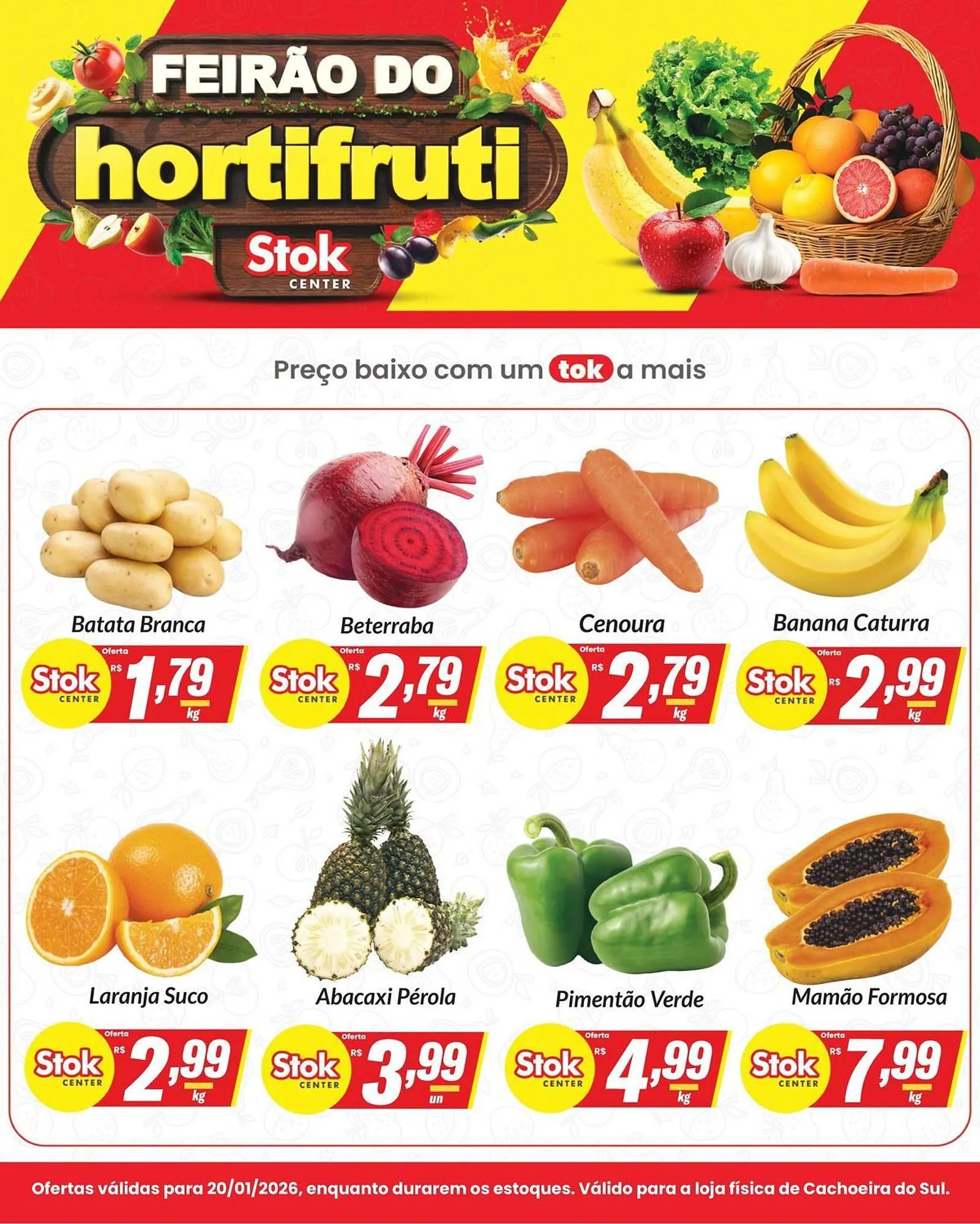 Encarte de Encarte Stok Center 20 de janeiro até 20 de janeiro 2026 - Pagina 1