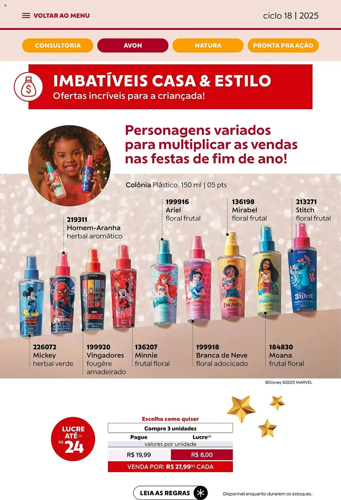 Encarte de Catálogo Avon 29 de outubro até 30 de novembro 2025 - Pagina 35