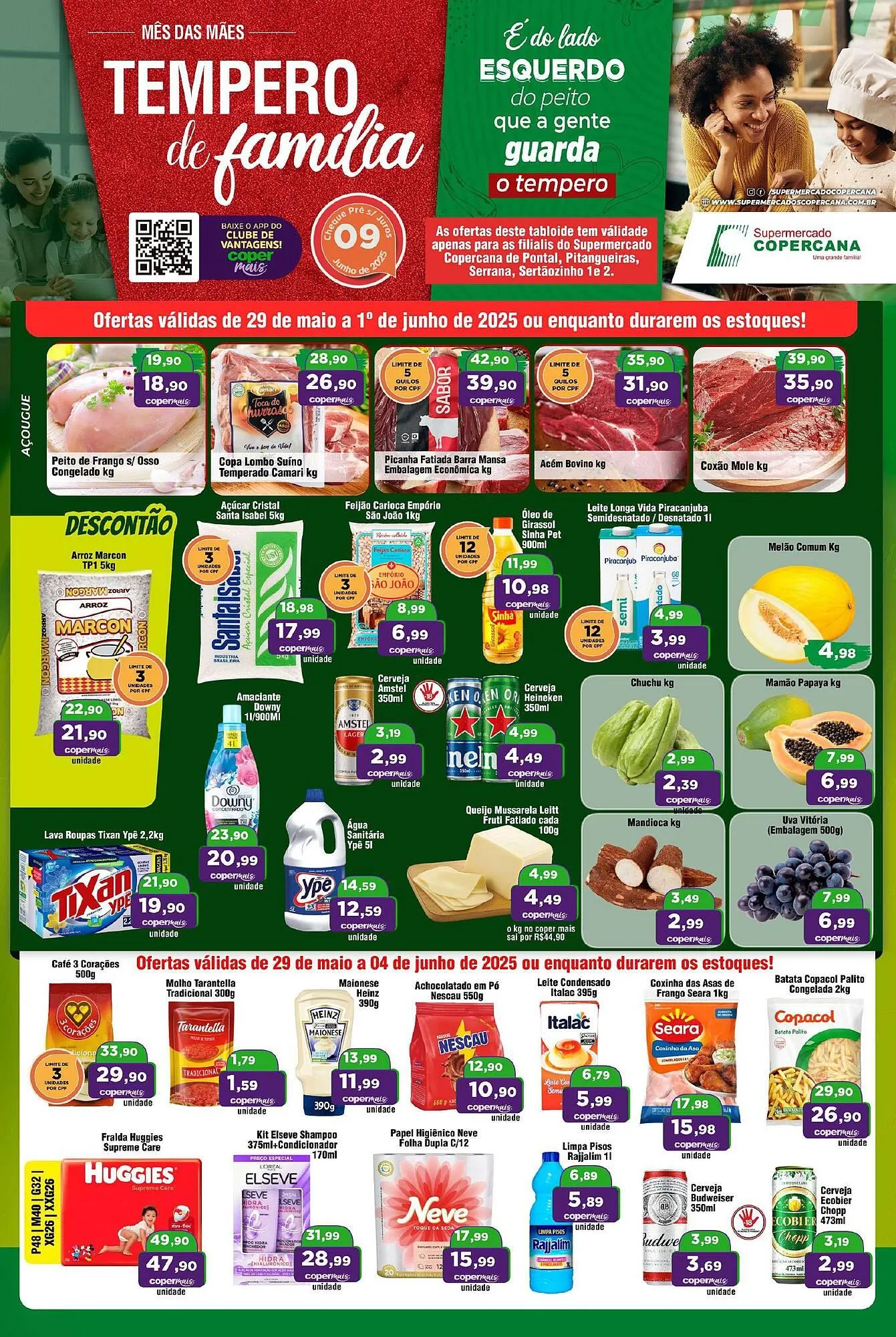 Encarte de Catálogo Copercana 29 de maio até 4 de junho 2025 - Pagina 1