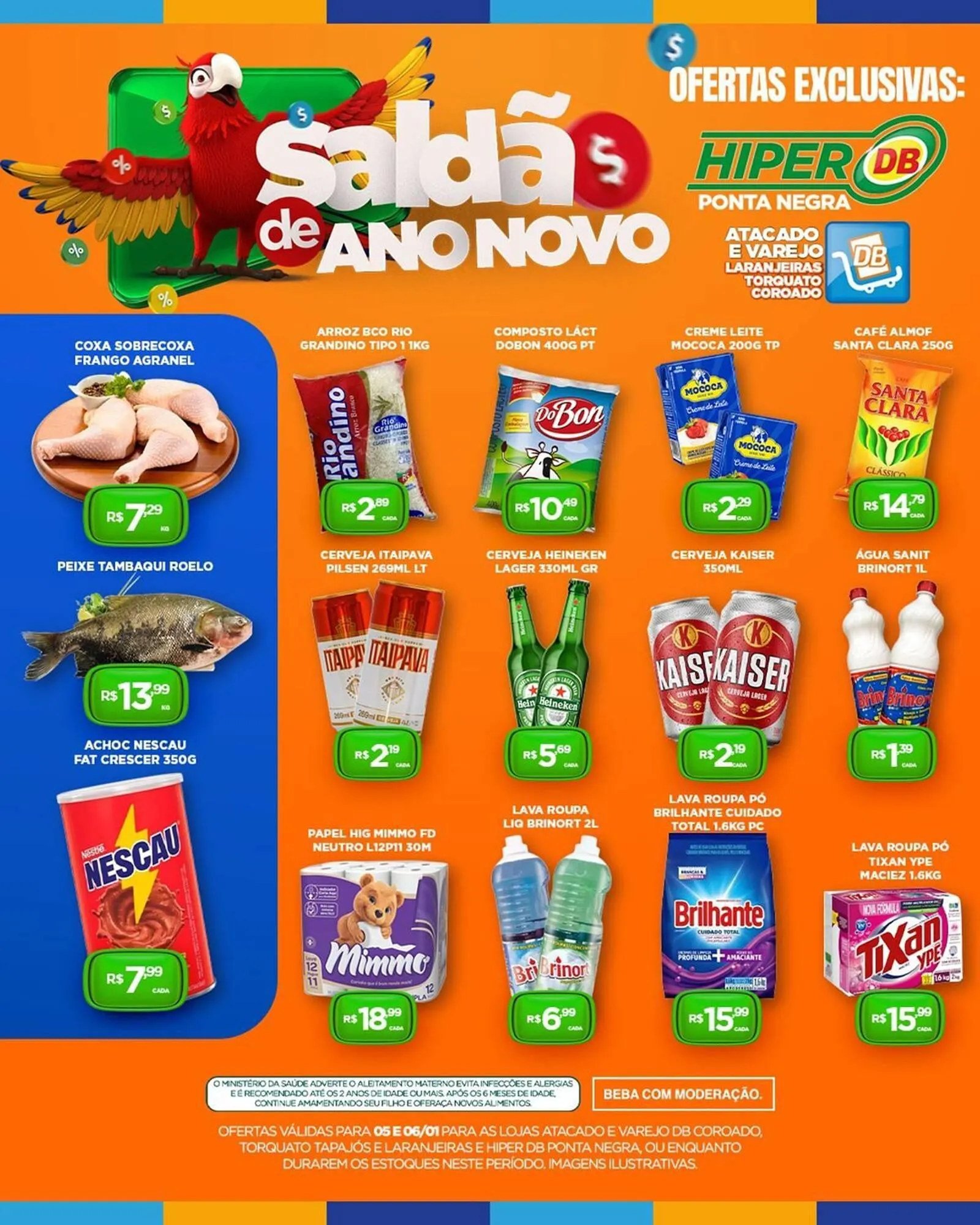 Encarte de Catálogo DB Supermercados 5 de janeiro até 8 de janeiro 2026 - Pagina 4