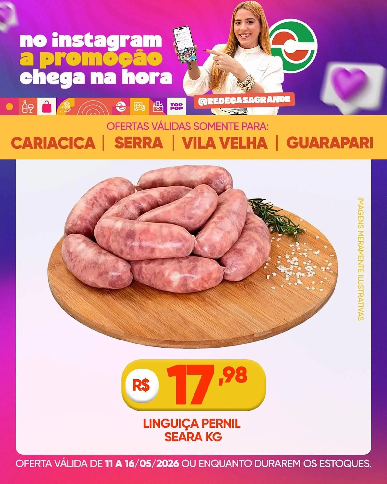 Encarte de Catálogo Casagrande Supermercados 11 de maio até 16 de maio 2026 - Pagina 5