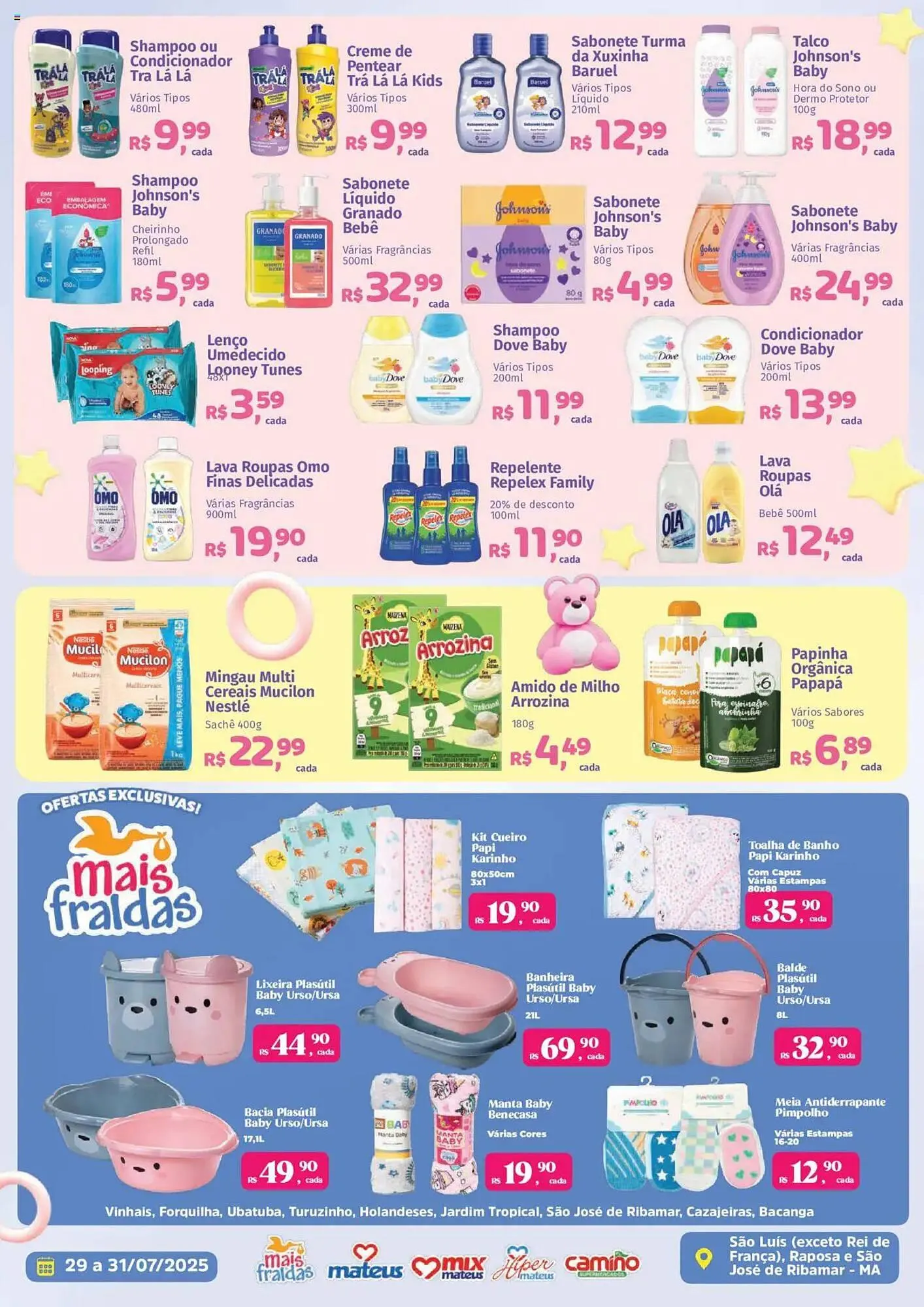 Encarte de Catálogo Supermercados Mateus 29 de julho até 31 de julho 2025 - Pagina 2