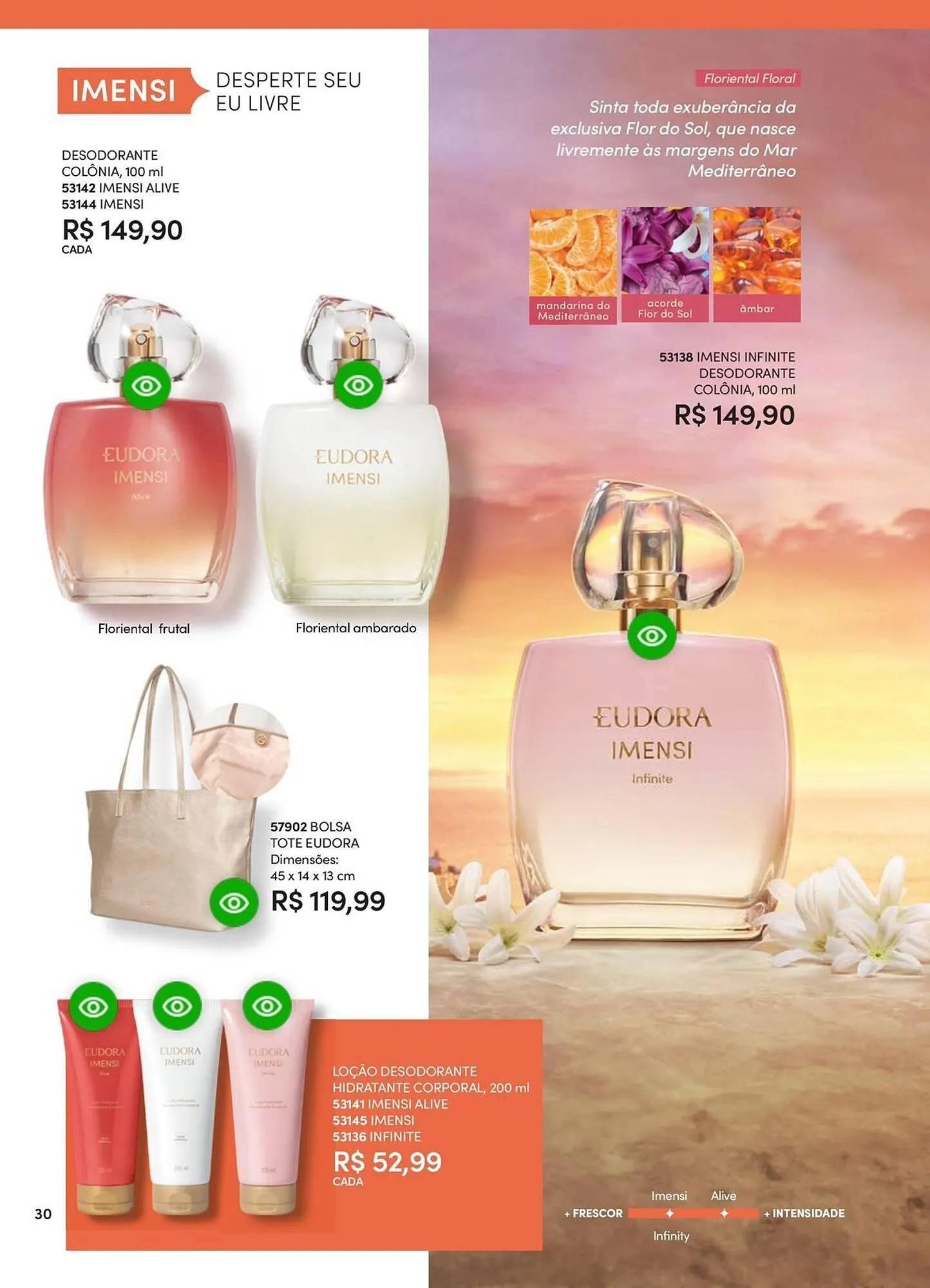 Encarte de Catálogo Eudora 23 de abril até 30 de junho 2025 - Pagina 36