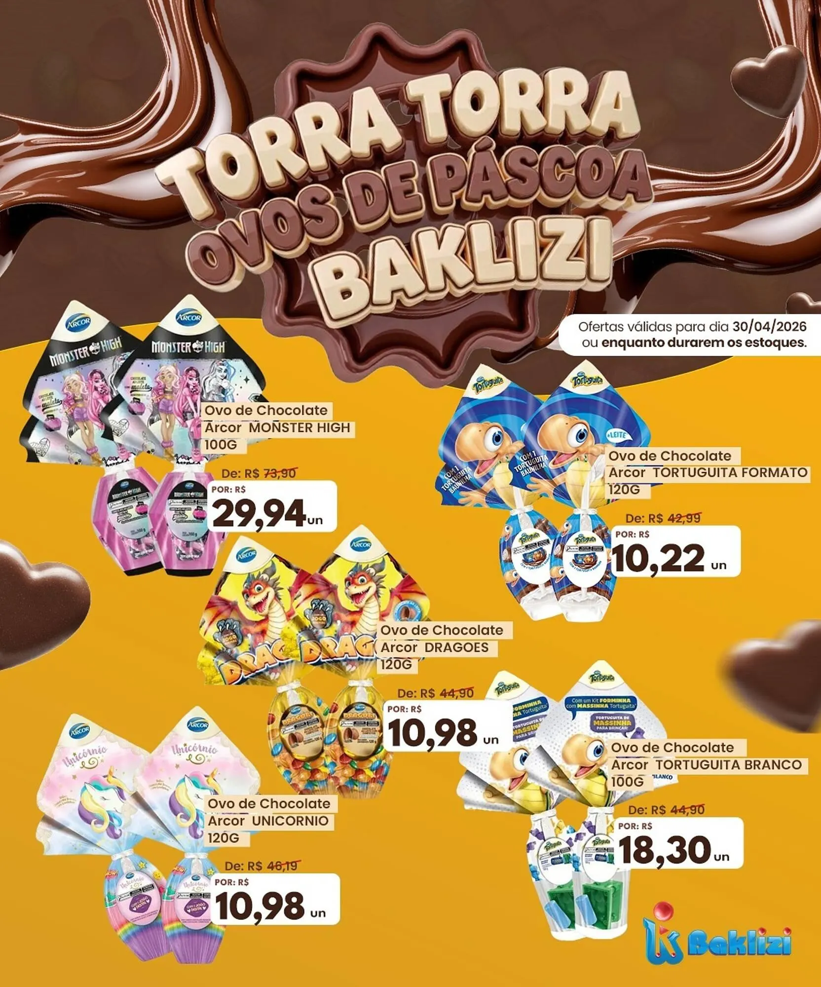Encarte de Catálogo Supermercados Baklizi 10 de abril até 30 de abril 2026 - Pagina 2