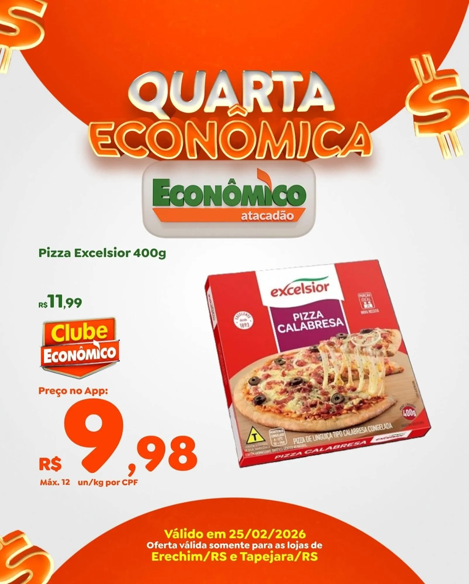 Encarte de Catálogo Econômico Atacadão 25 de fevereiro até 25 de fevereiro 2026 - Pagina 3