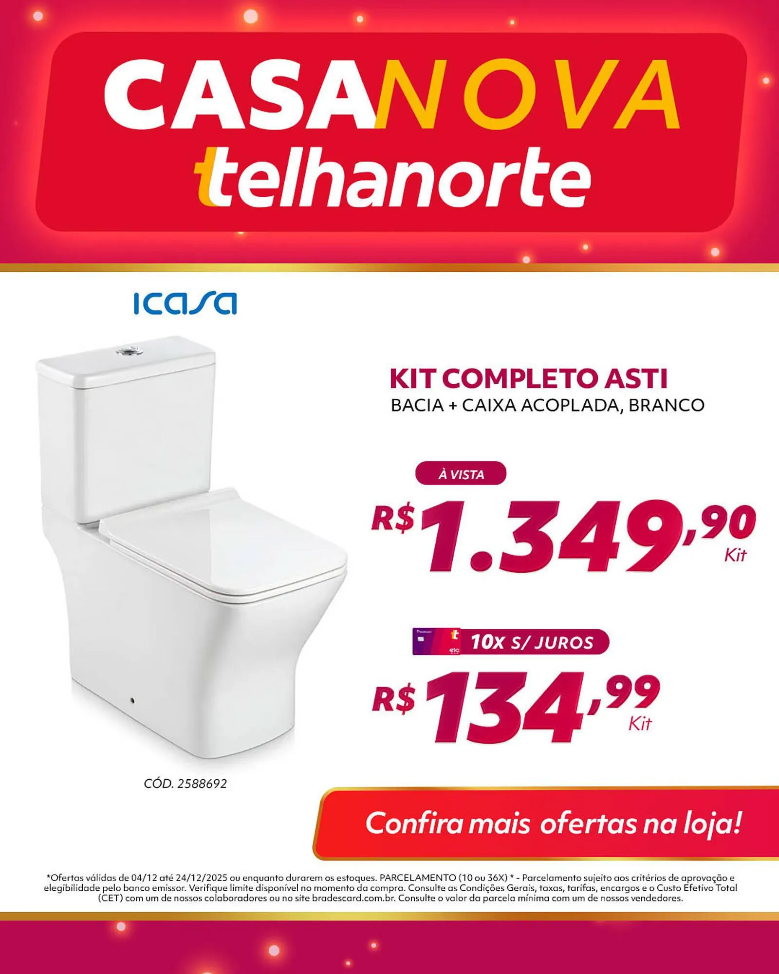 Encarte de Catálogo Telhanorte 6 de dezembro até 24 de dezembro 2025 - Pagina 3