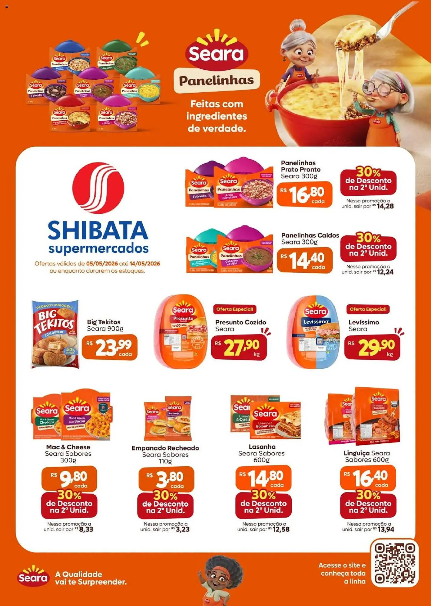 Encarte de Folheto Shibata Supermercados 5 de maio até 14 de maio 2026 - Pagina 1