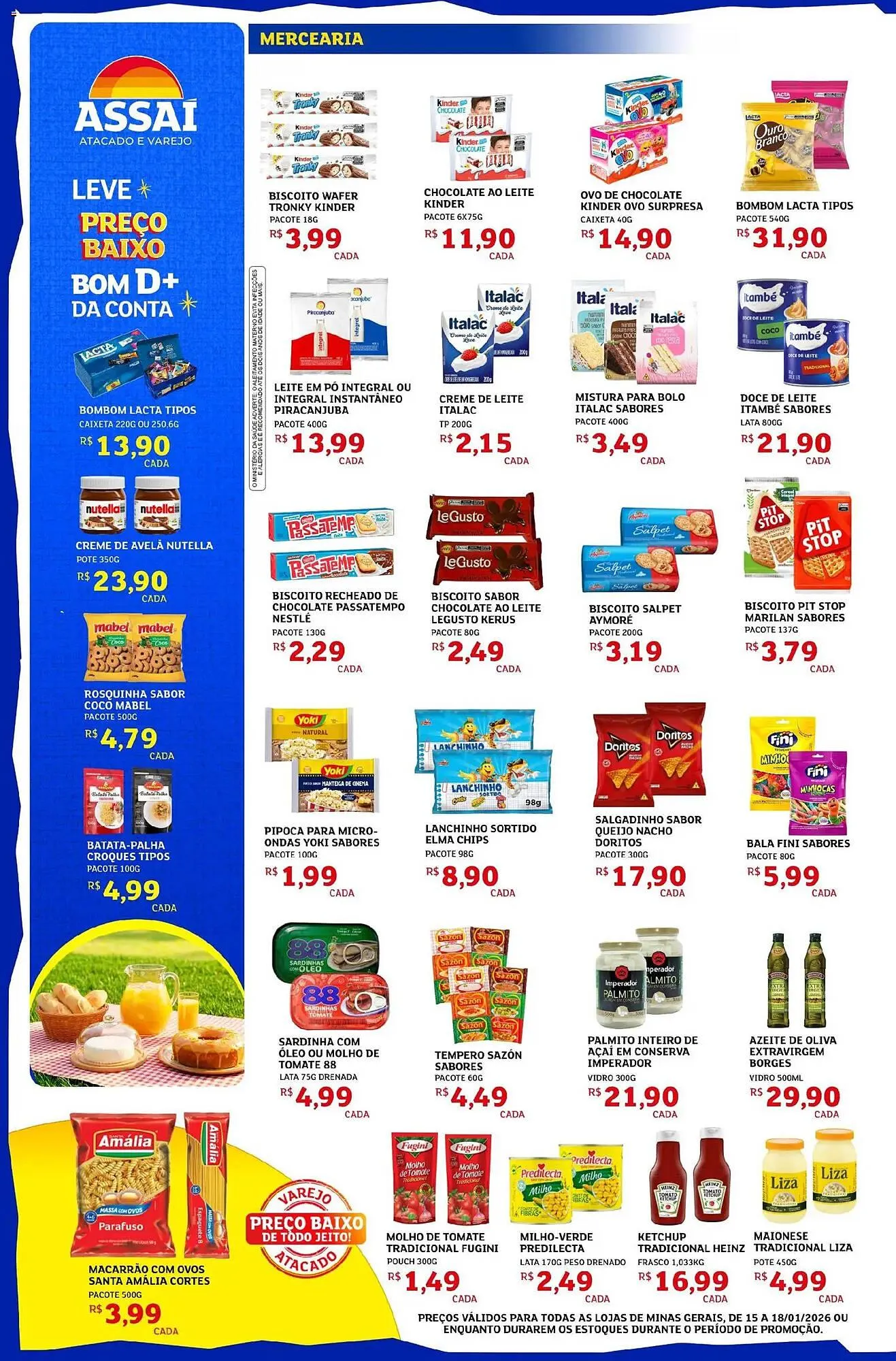 Encarte de Encarte Assaí Atacadista 15 de janeiro até 18 de janeiro 2026 - Pagina 2