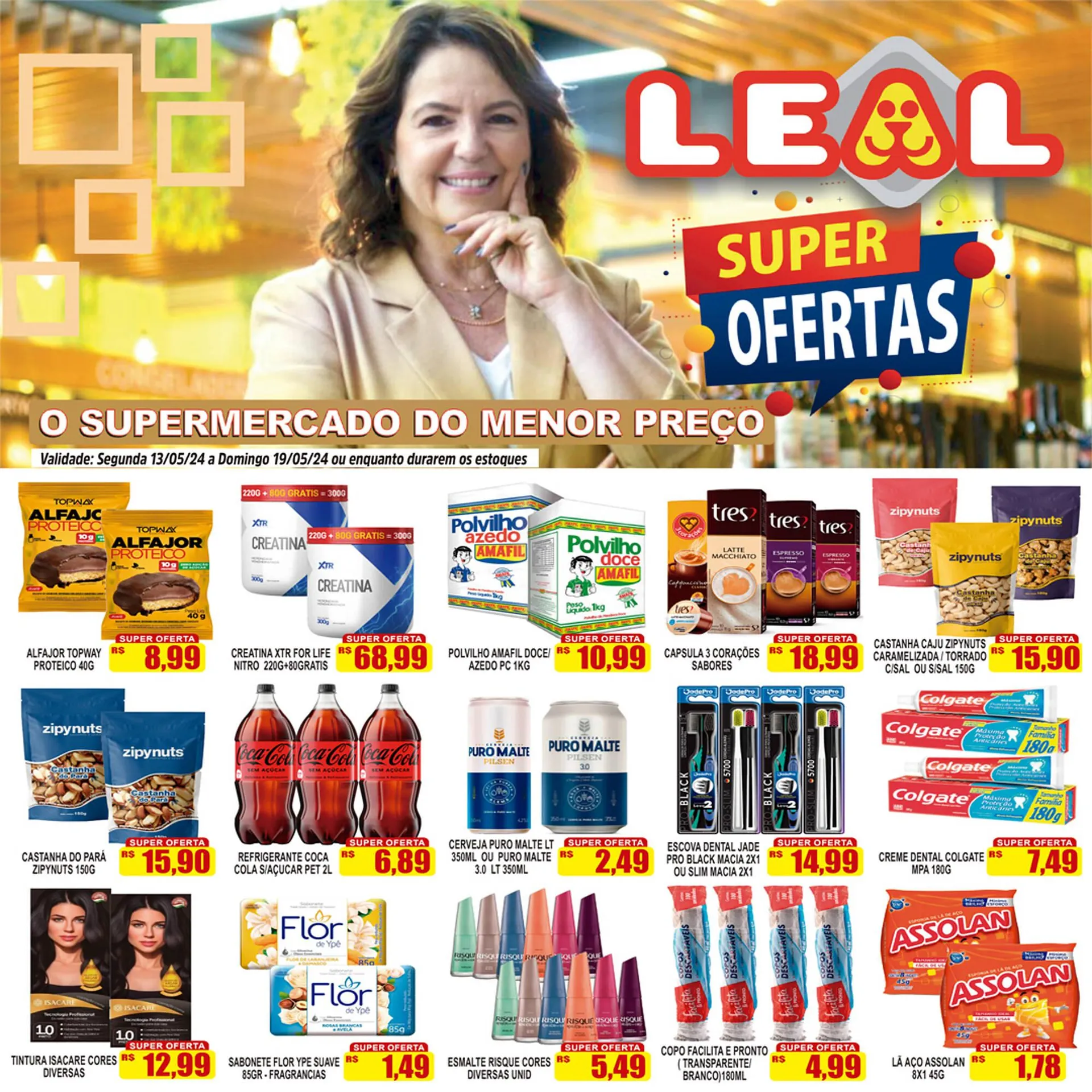 Encarte de Catálogo Supermercado leal 13 de maio até 19 de maio 2024 - Pagina 4