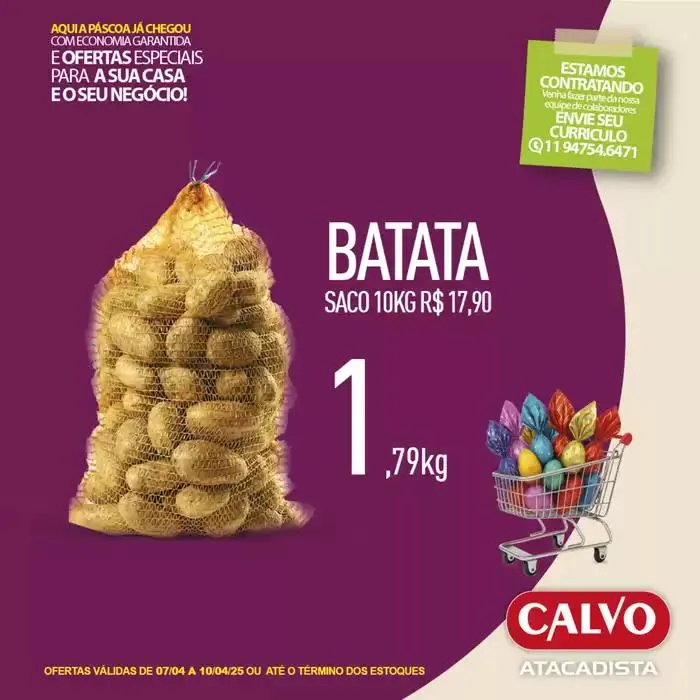 Encarte de Encarte Calvo Atacadista 7 de abril até 25 de abril 2025 - Pagina 5