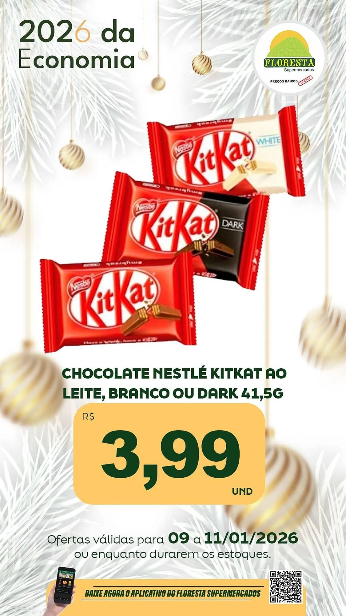 Encarte de Catálogo Floresta Supermercados 8 de janeiro até 10 de janeiro 2026 - Pagina 17
