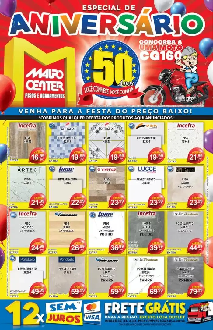 Encarte de Ofertas Mauro Center 5 de novembro até 15 de dezembro 2024 - Pagina 1