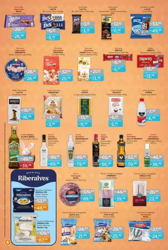 Encarte de Ofertas Supermercados Mundial 11 de abril até 24 de abril 2025 - Pagina 6