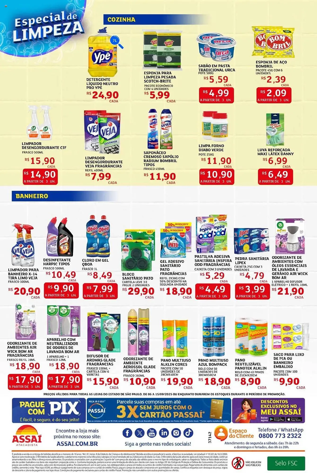 Encarte de Encarte Assaí Atacadista 6 de setembro até 15 de setembro 2025 - Pagina 4