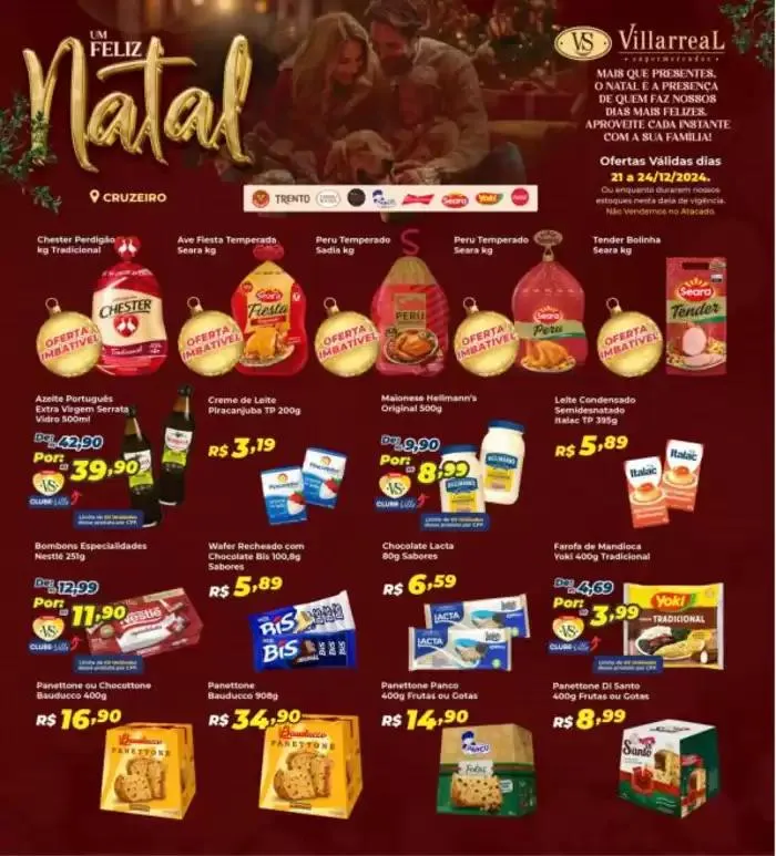 Encarte de Feliz Natal 23 de dezembro até 24 de dezembro 2024 - Pagina 1