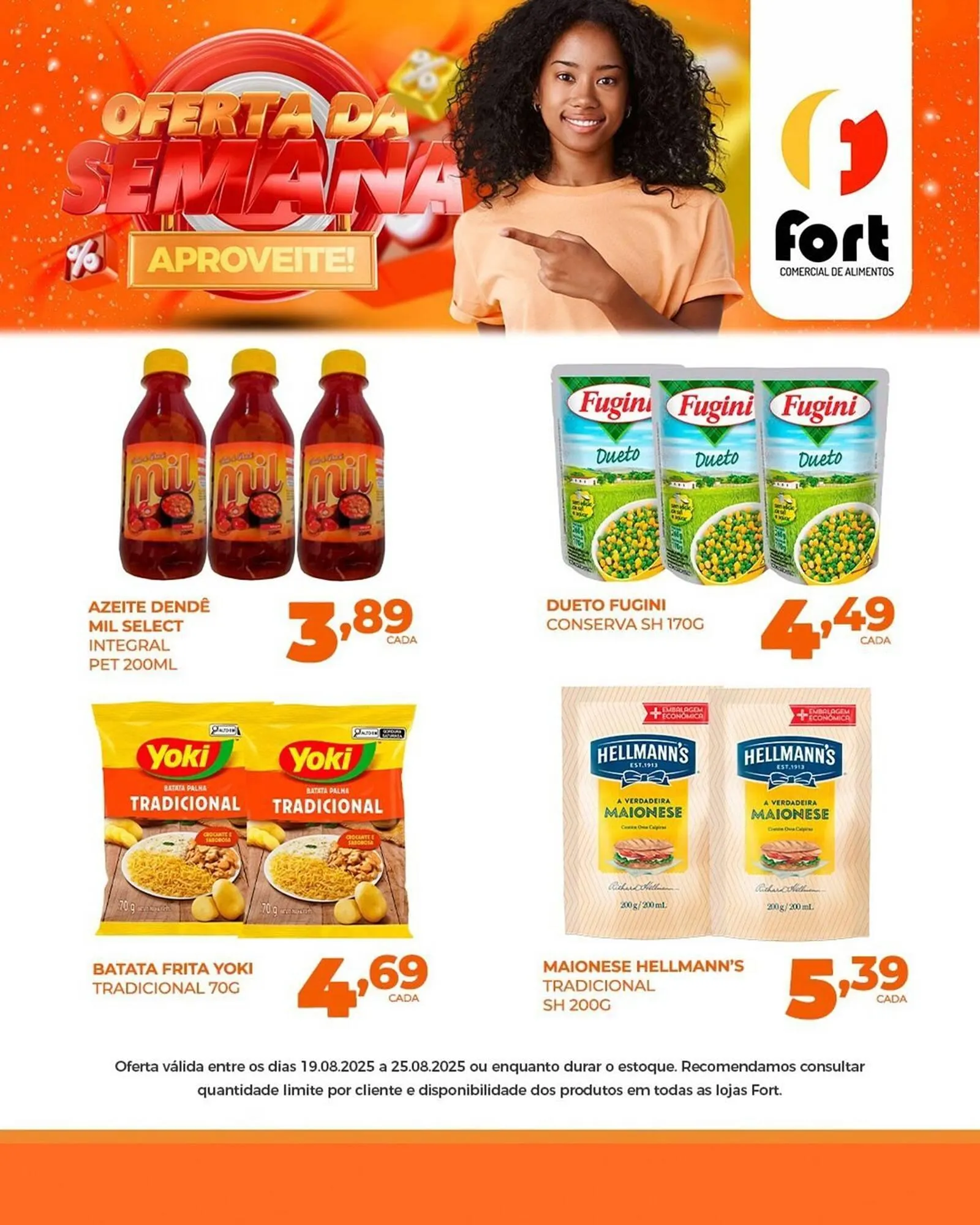 Encarte de Catálogo Fort Atacadista 19 de agosto até 25 de agosto 2025 - Pagina 3
