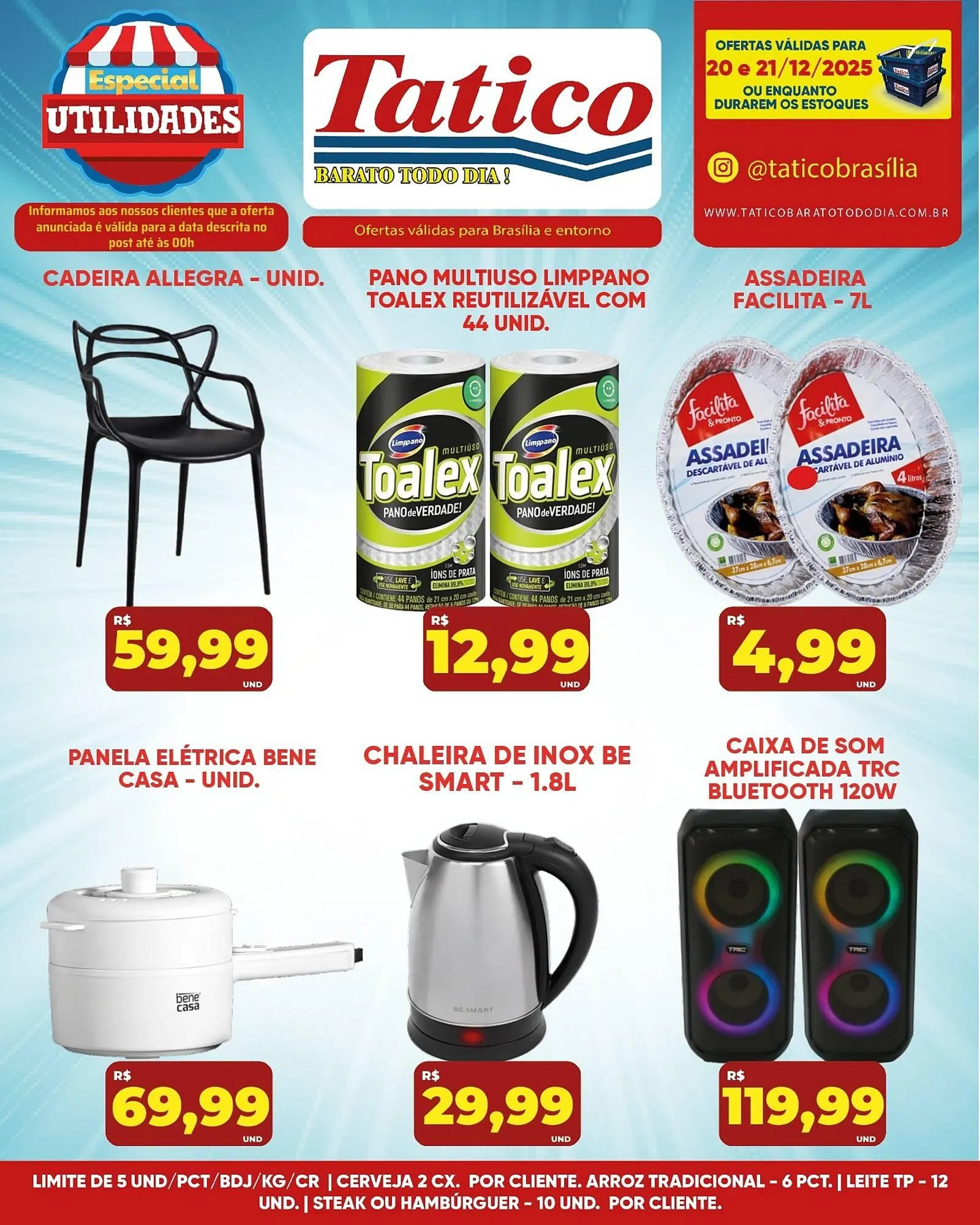 Encarte de Tabloide Tatico 20 de dezembro até 21 de dezembro 2025 - Pagina 4